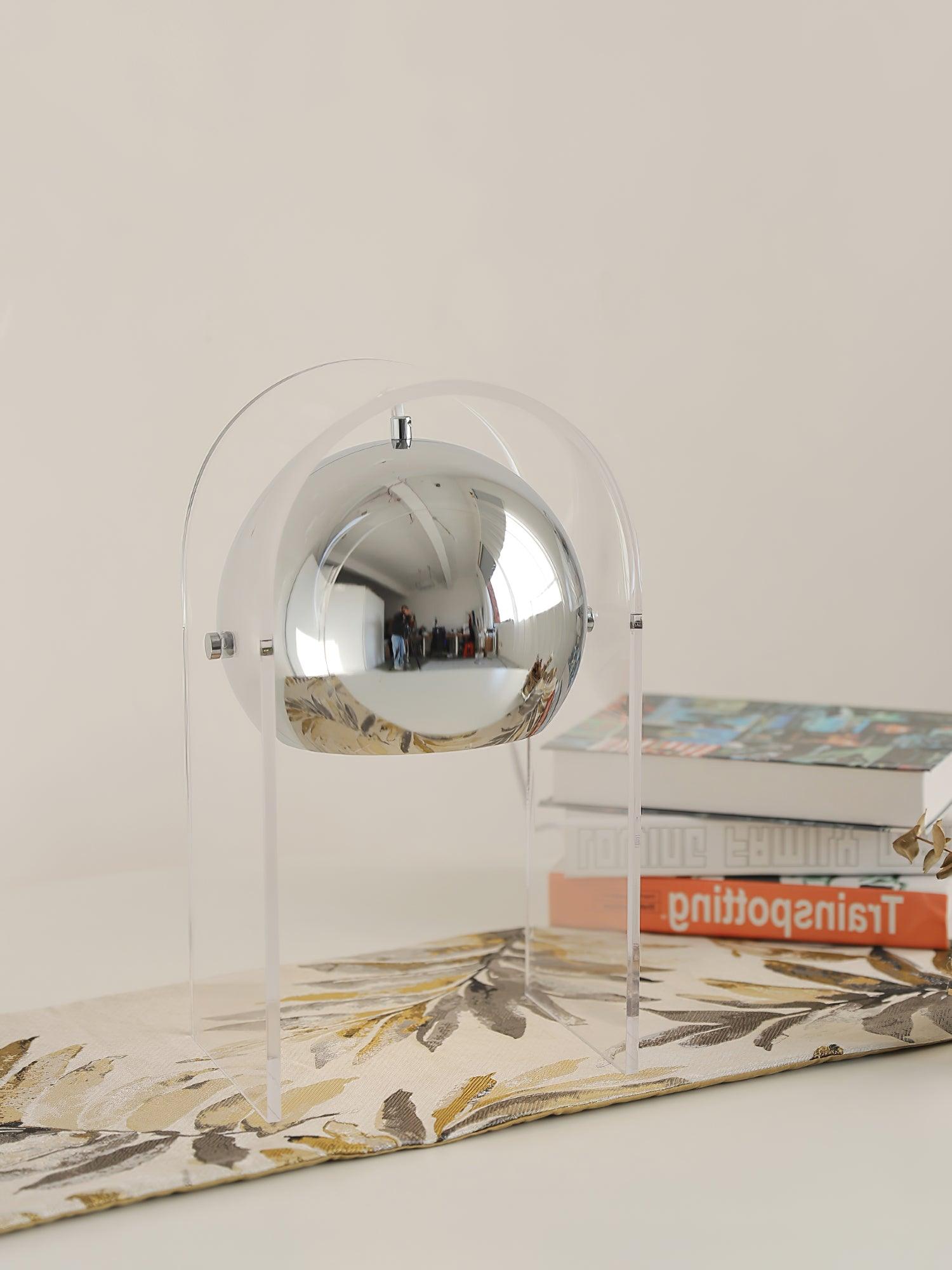 Tynza Steel Futuristic Table Lamp - Letslighting