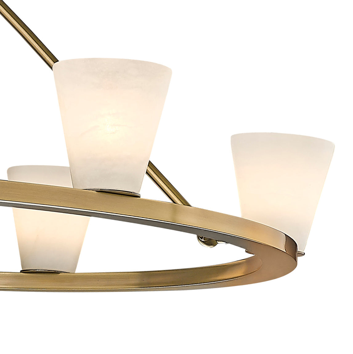 Ilaeiel Premium Elegance Alabaster Chandelier - Letslighting