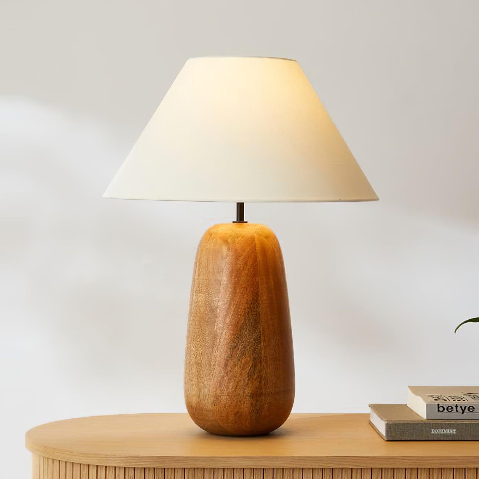 Nina Modern Wood Table Lamp - Letslighting