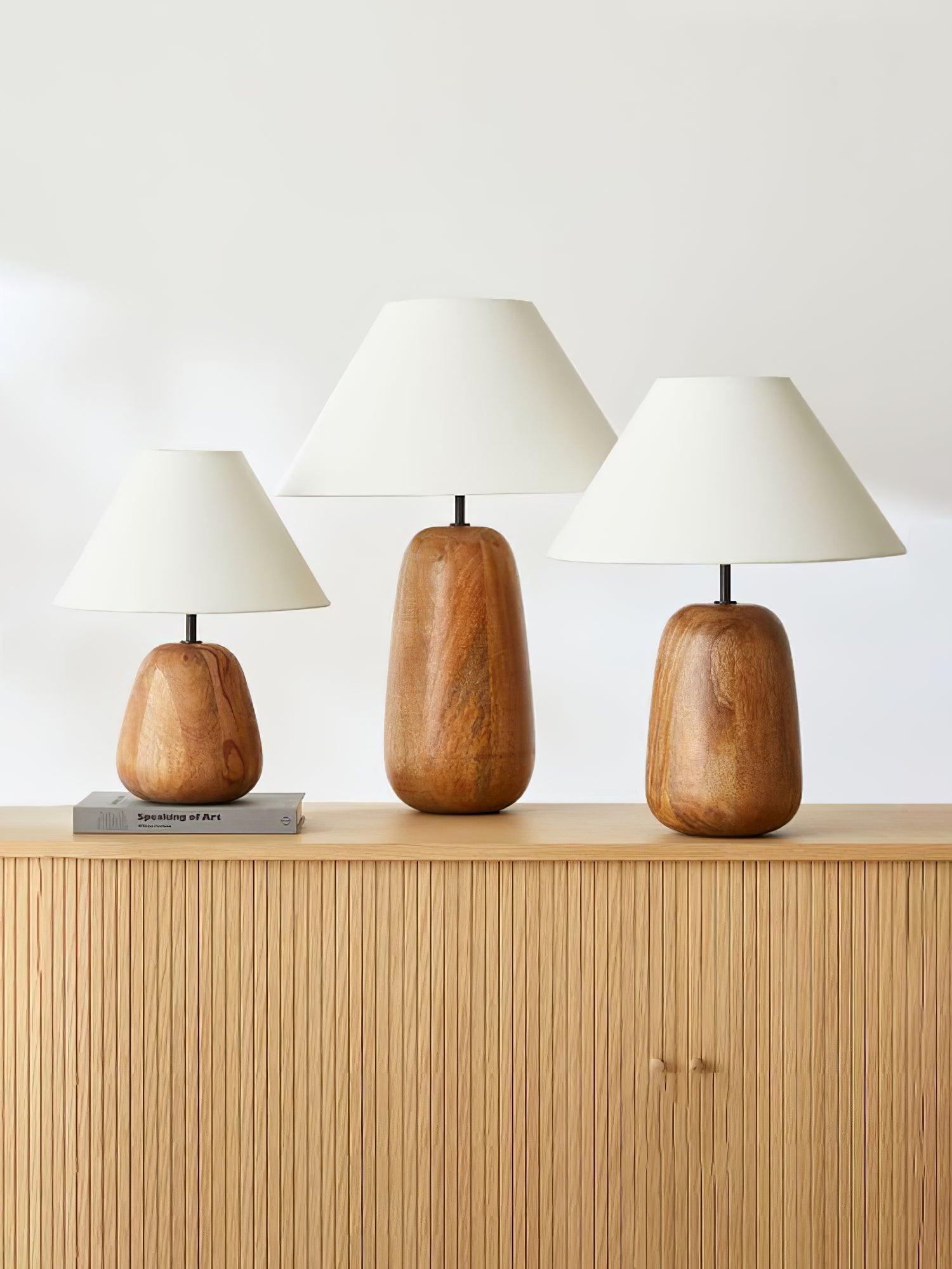 Nina Modern Wood Table Lamp - Letslighting