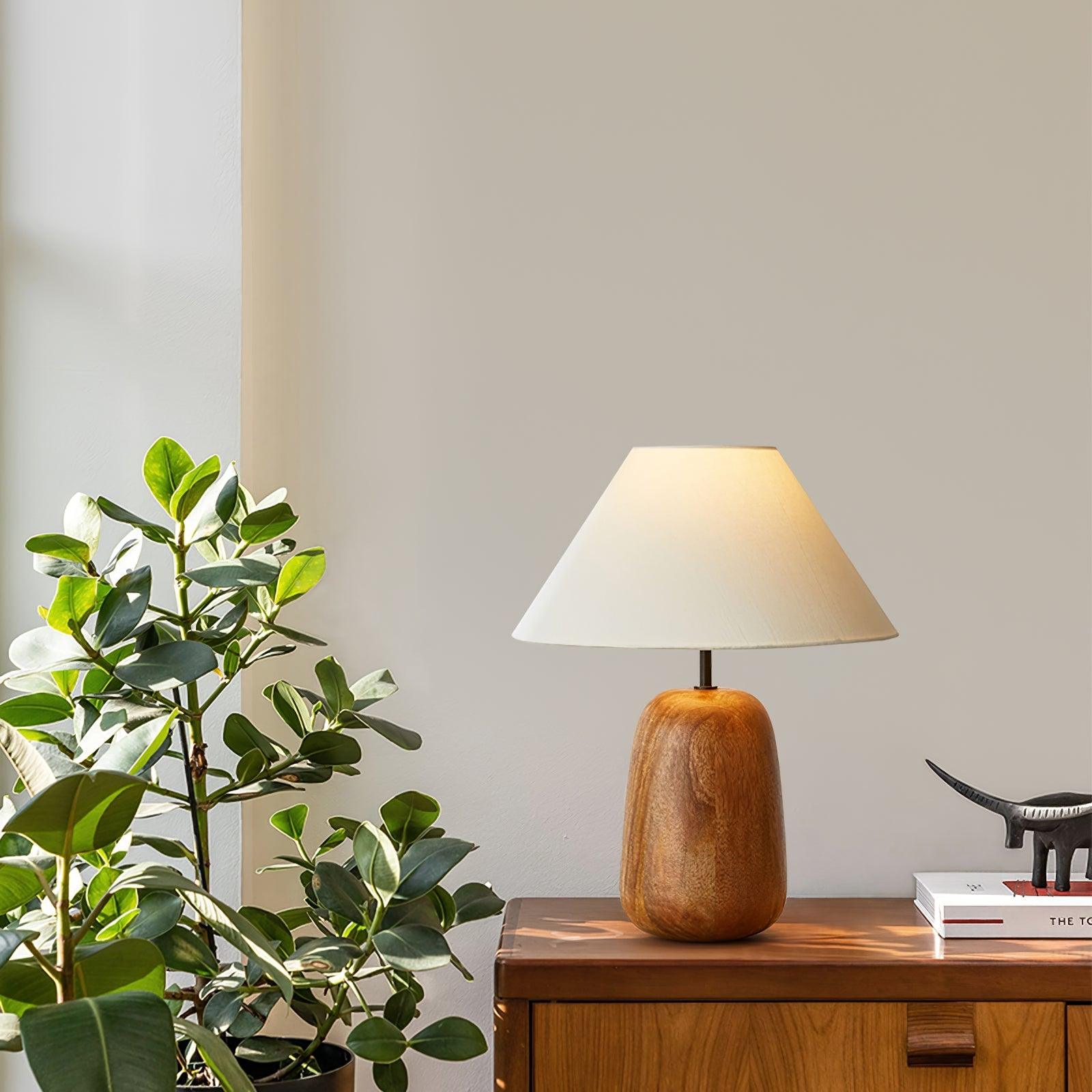 Nina Modern Wood Table Lamp - Letslighting