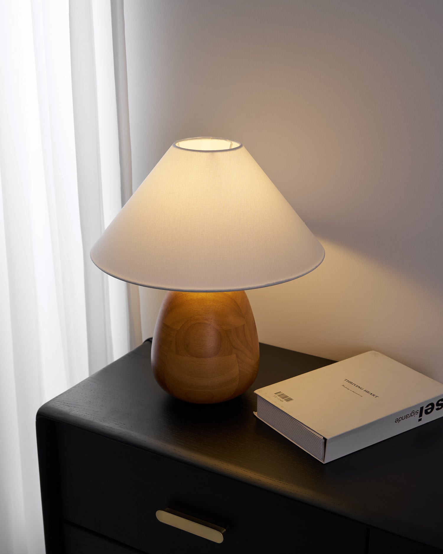 Nina Modern Wood Table Lamp - Letslighting