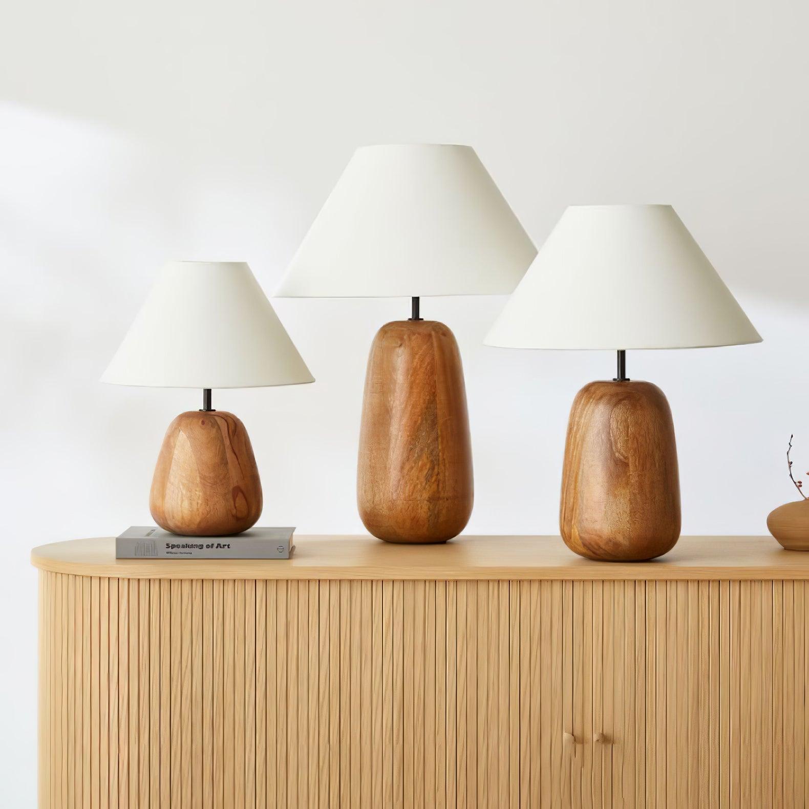 Nina Modern Wood Table Lamp - Letslighting