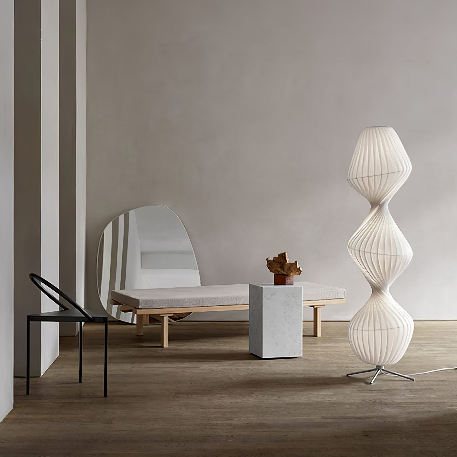 Elare Plastic Floor Lamp - Letslighting