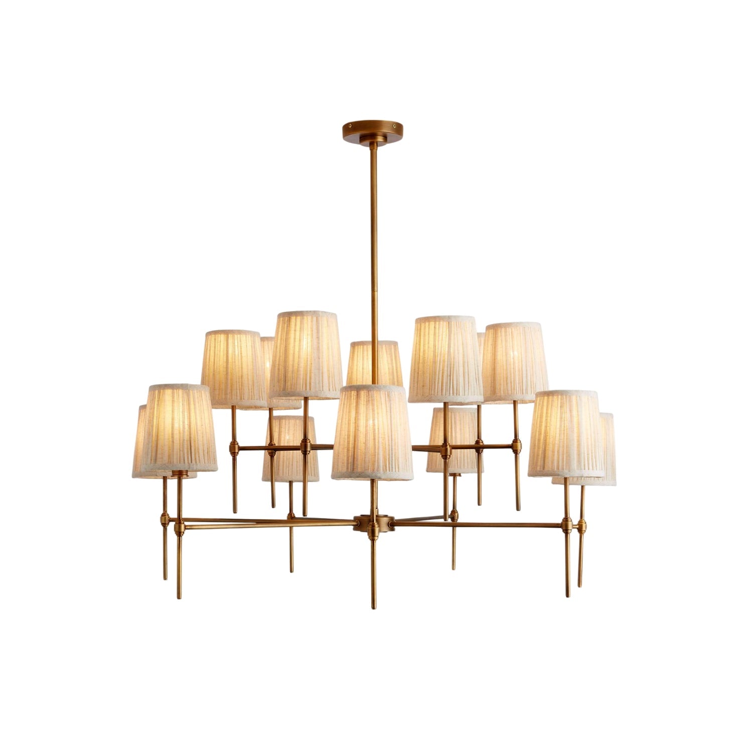 Erthaos Premium Elegance Fabric Chandelier - Letslighting
