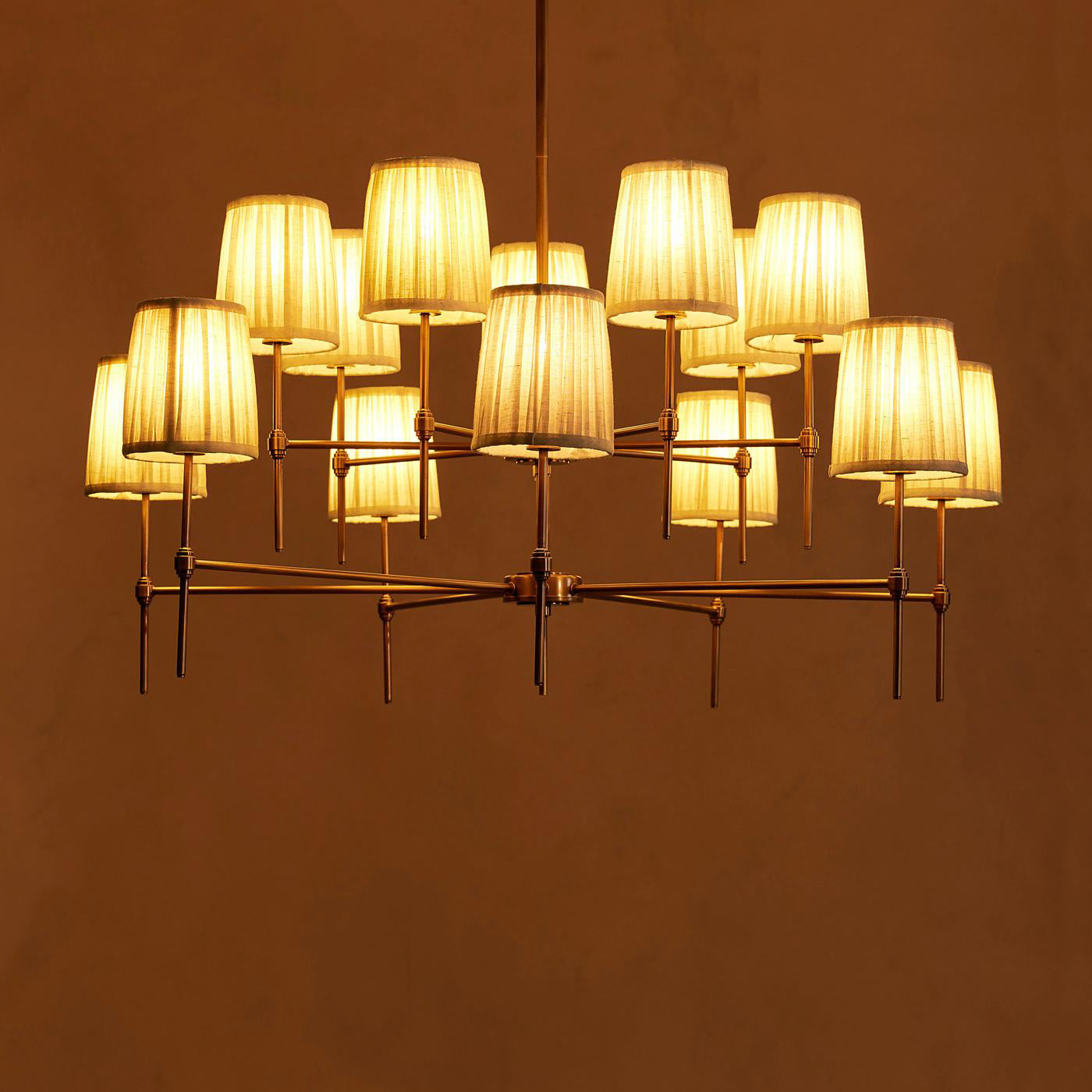 Erthaos Premium Elegance Fabric Chandelier - Letslighting