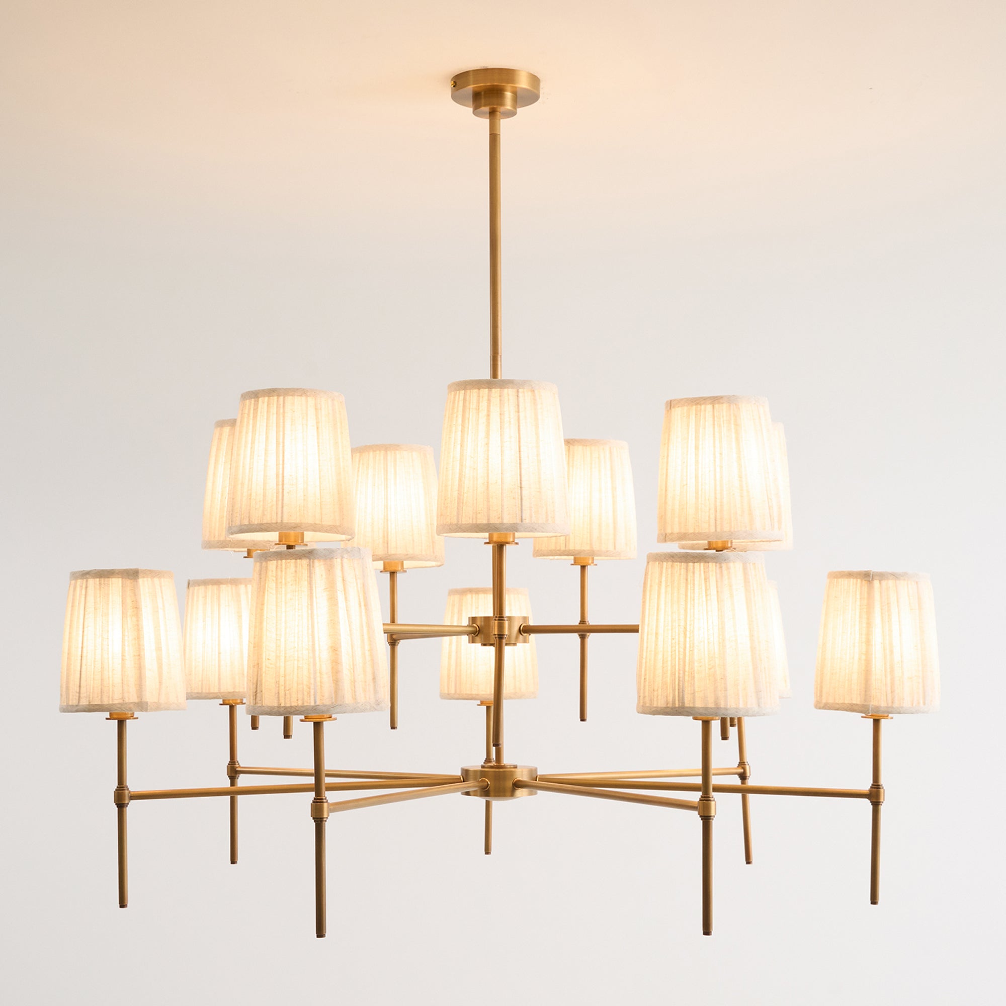 Erthaos Premium Elegance Fabric Chandelier - Letslighting