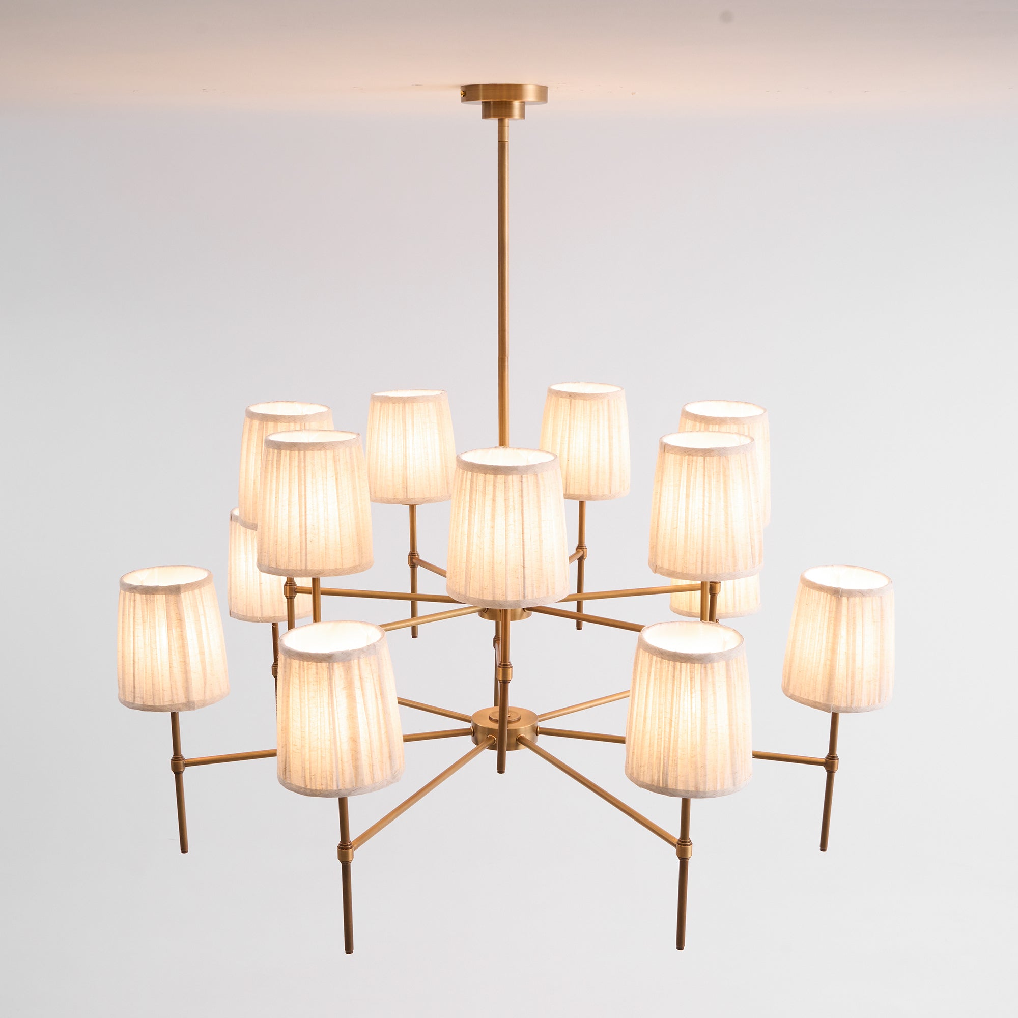 Erthaos Premium Elegance Fabric Chandelier - Letslighting