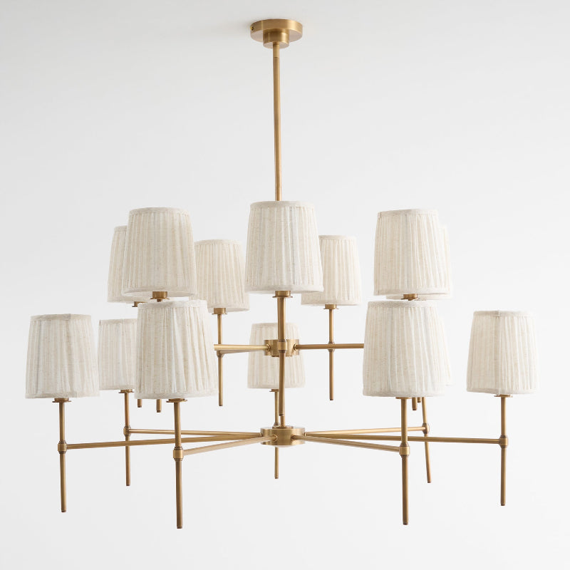 Erthaos Premium Elegance Fabric Chandelier - Letslighting