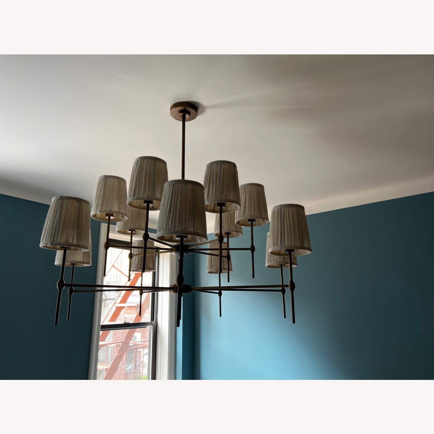 Erthaos Premium Elegance Fabric Chandelier - Letslighting