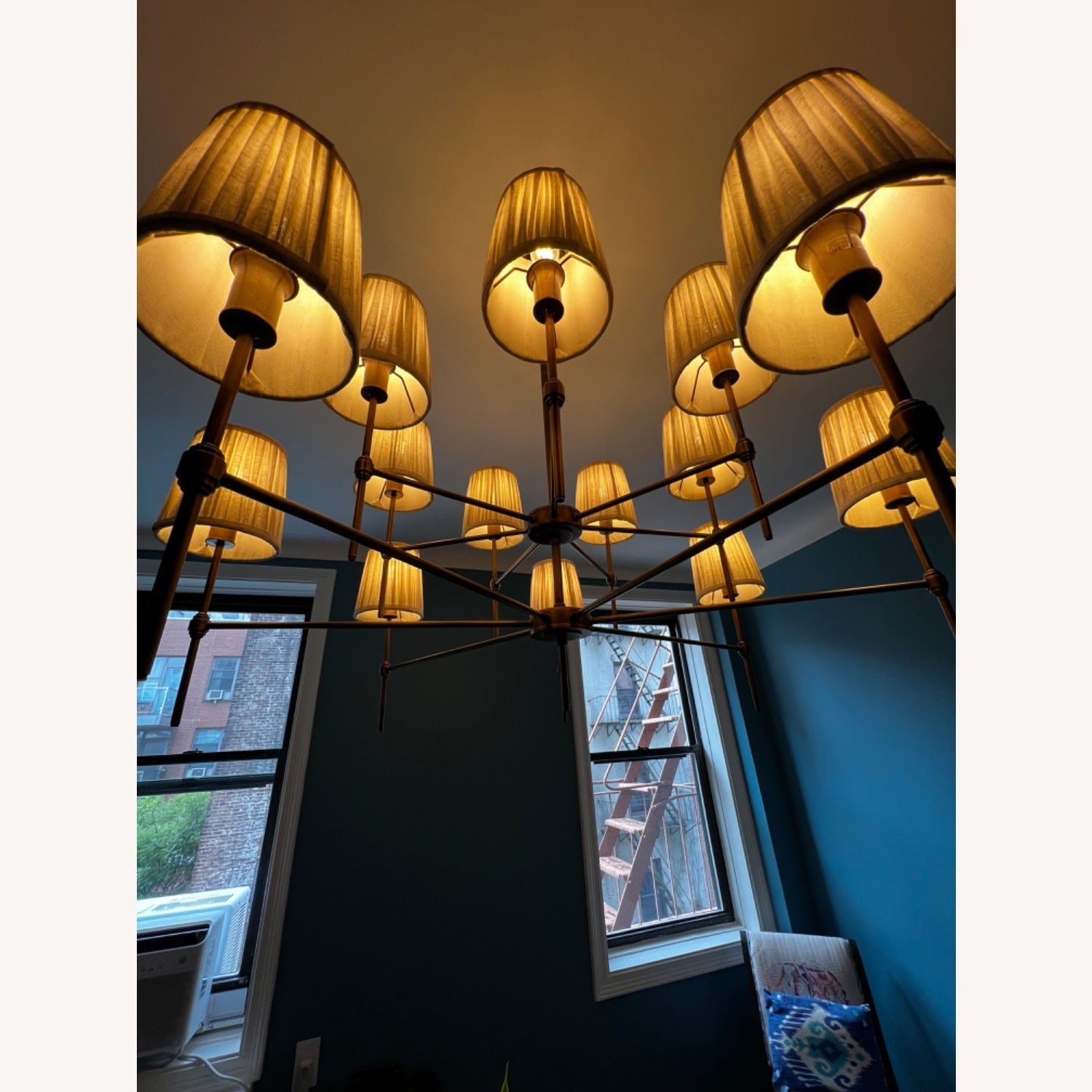 Erthaos Premium Elegance Fabric Chandelier - Letslighting