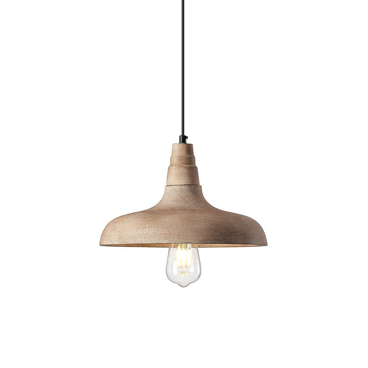 Acarira Natural Wooden Pendant Light - Letslighting