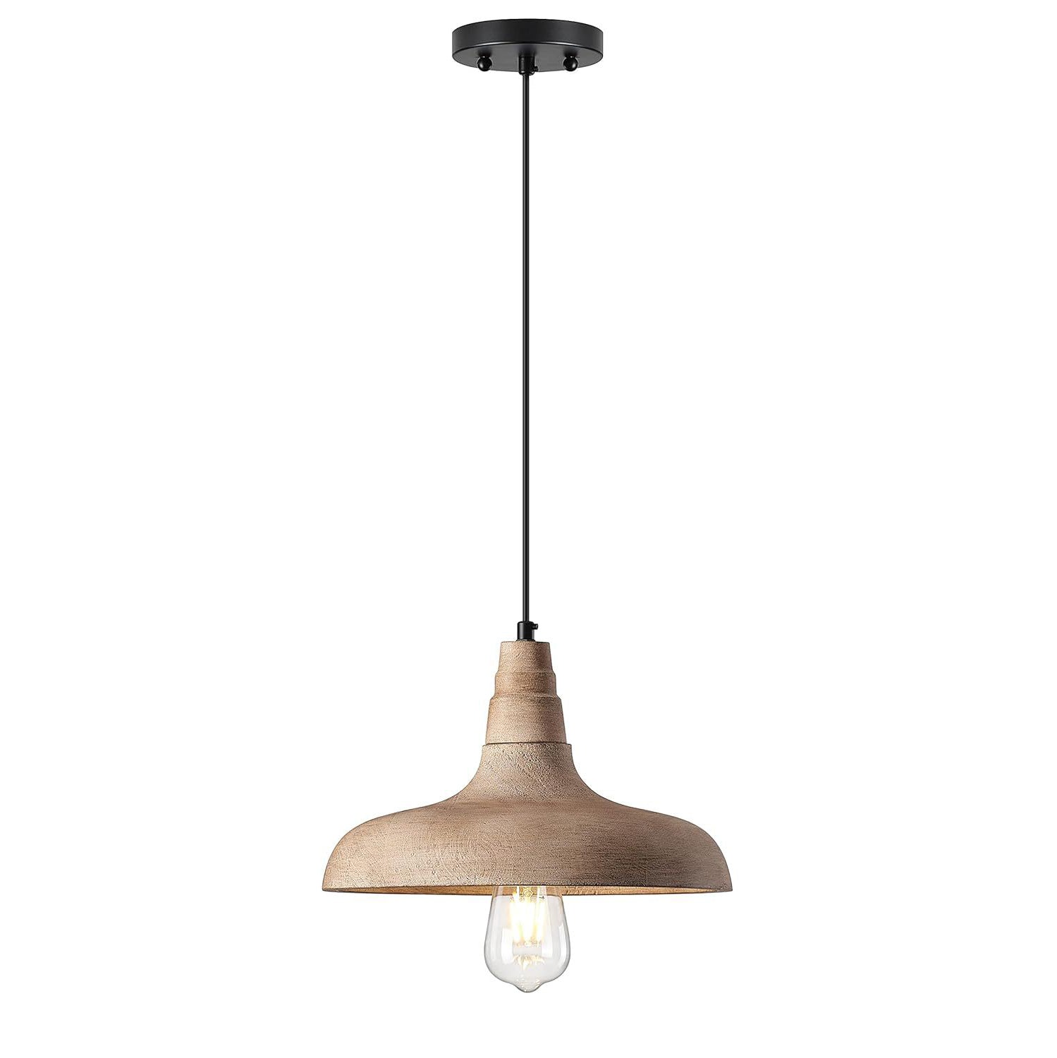 Acarira Natural Wooden Pendant Light - Letslighting