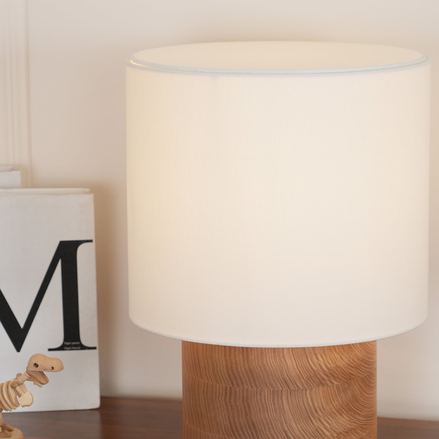 Bailey Minialist Wood Table Lamp - Letslighting