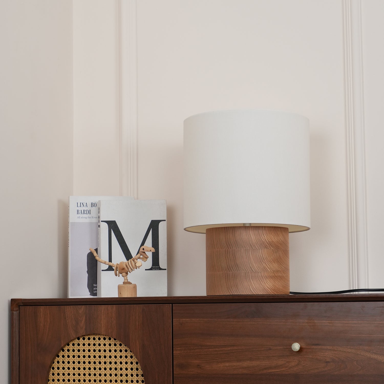Bailey Minialist Wood Table Lamp - Letslighting