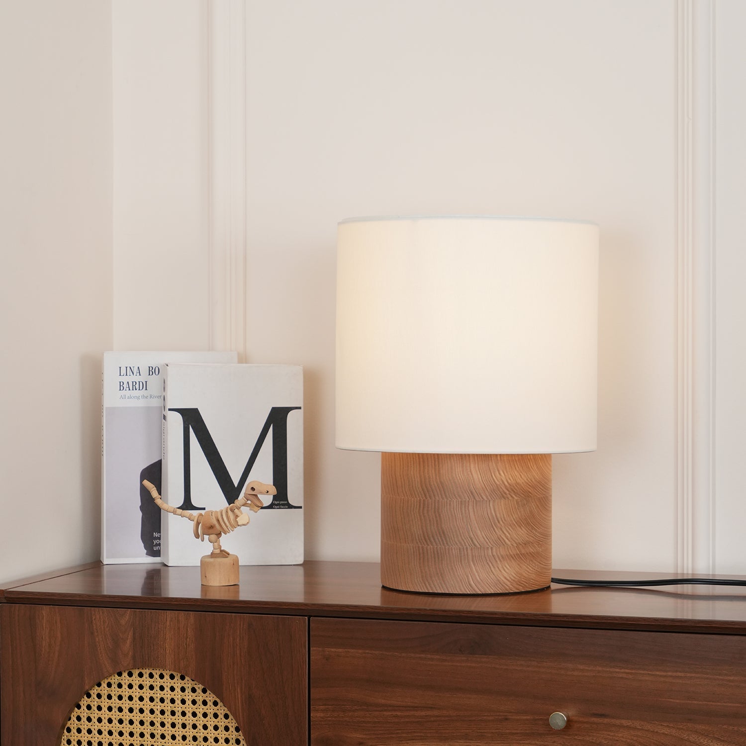 Bailey Minialist Wood Table Lamp - Letslighting