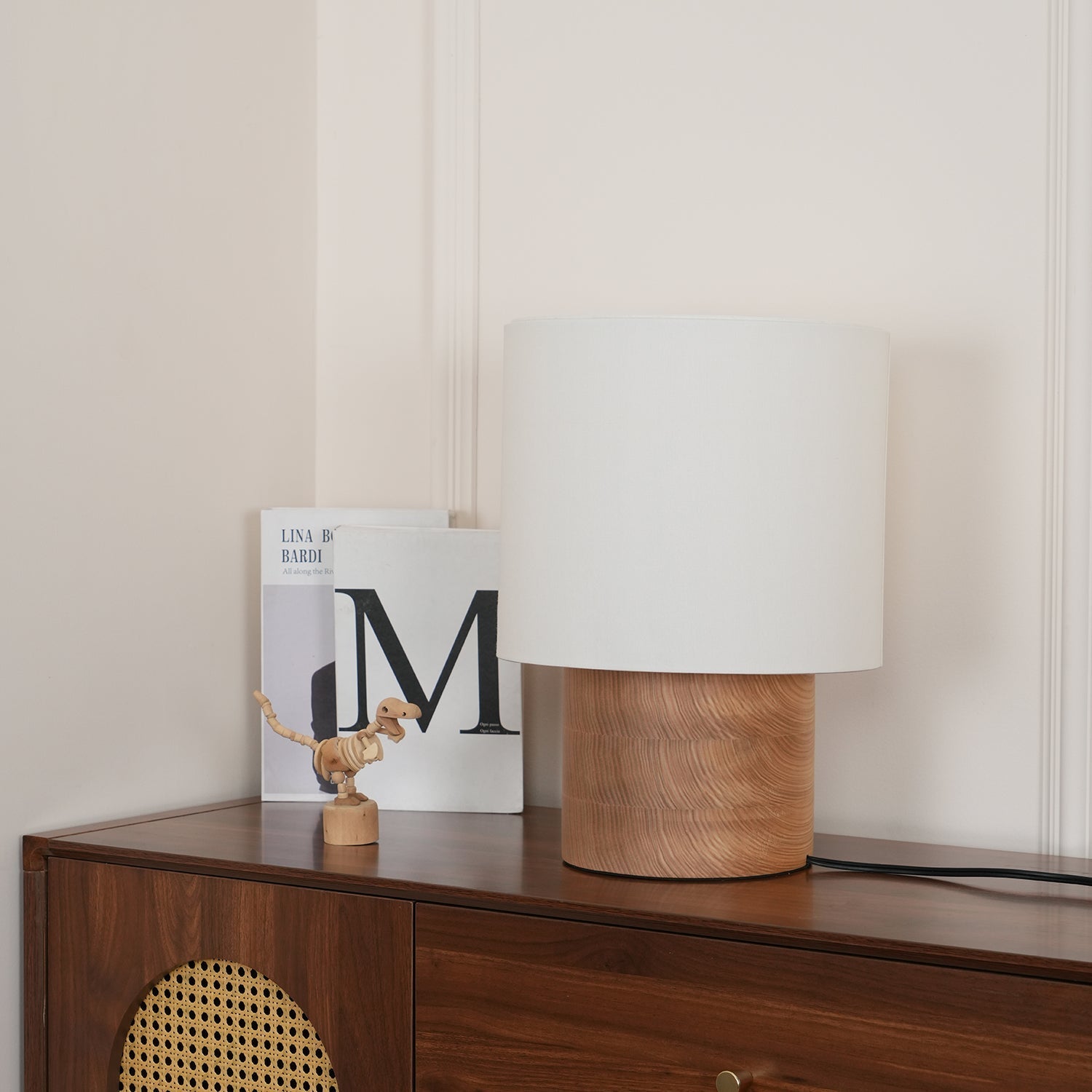Bailey Minialist Wood Table Lamp - Letslighting