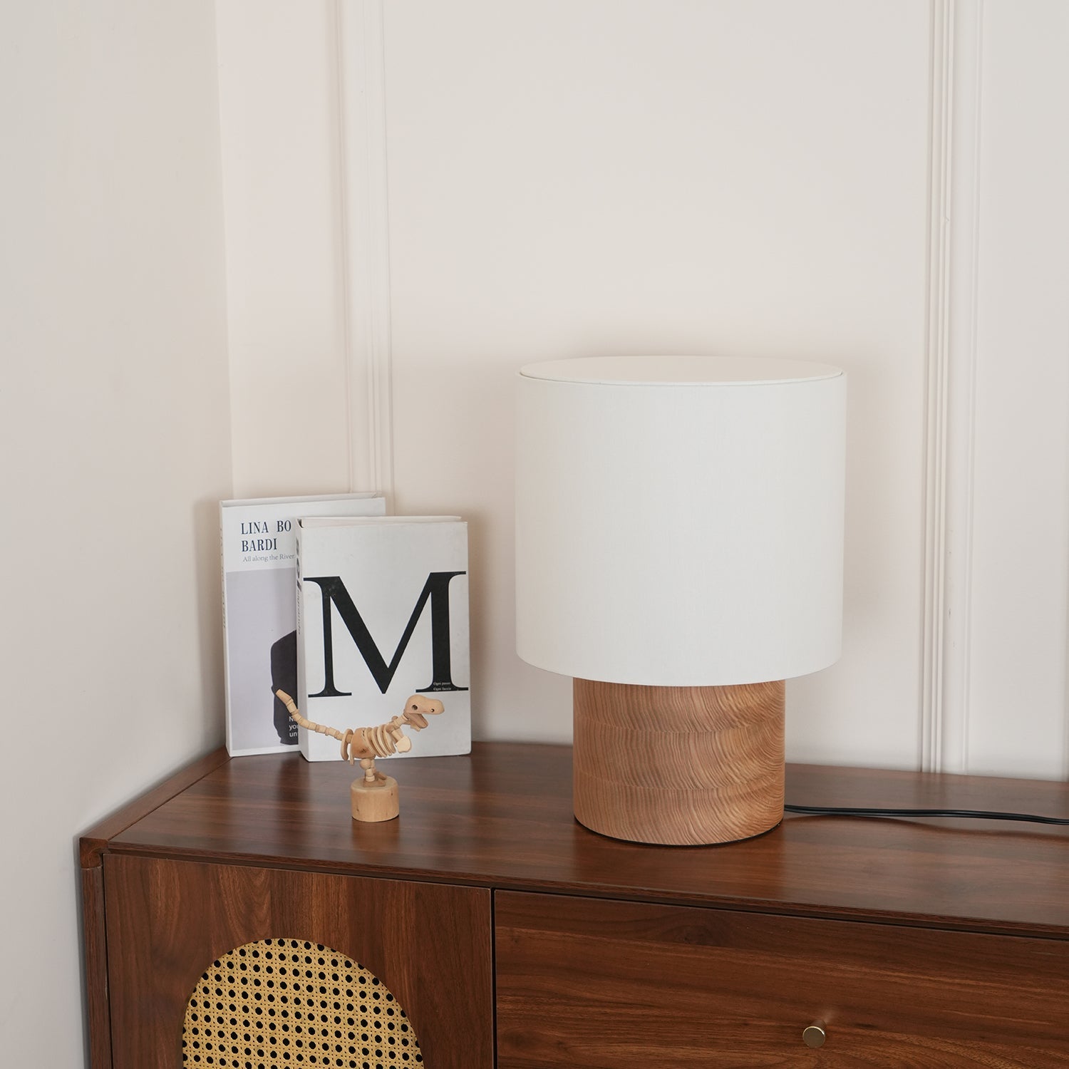 Bailey Minialist Wood Table Lamp - Letslighting