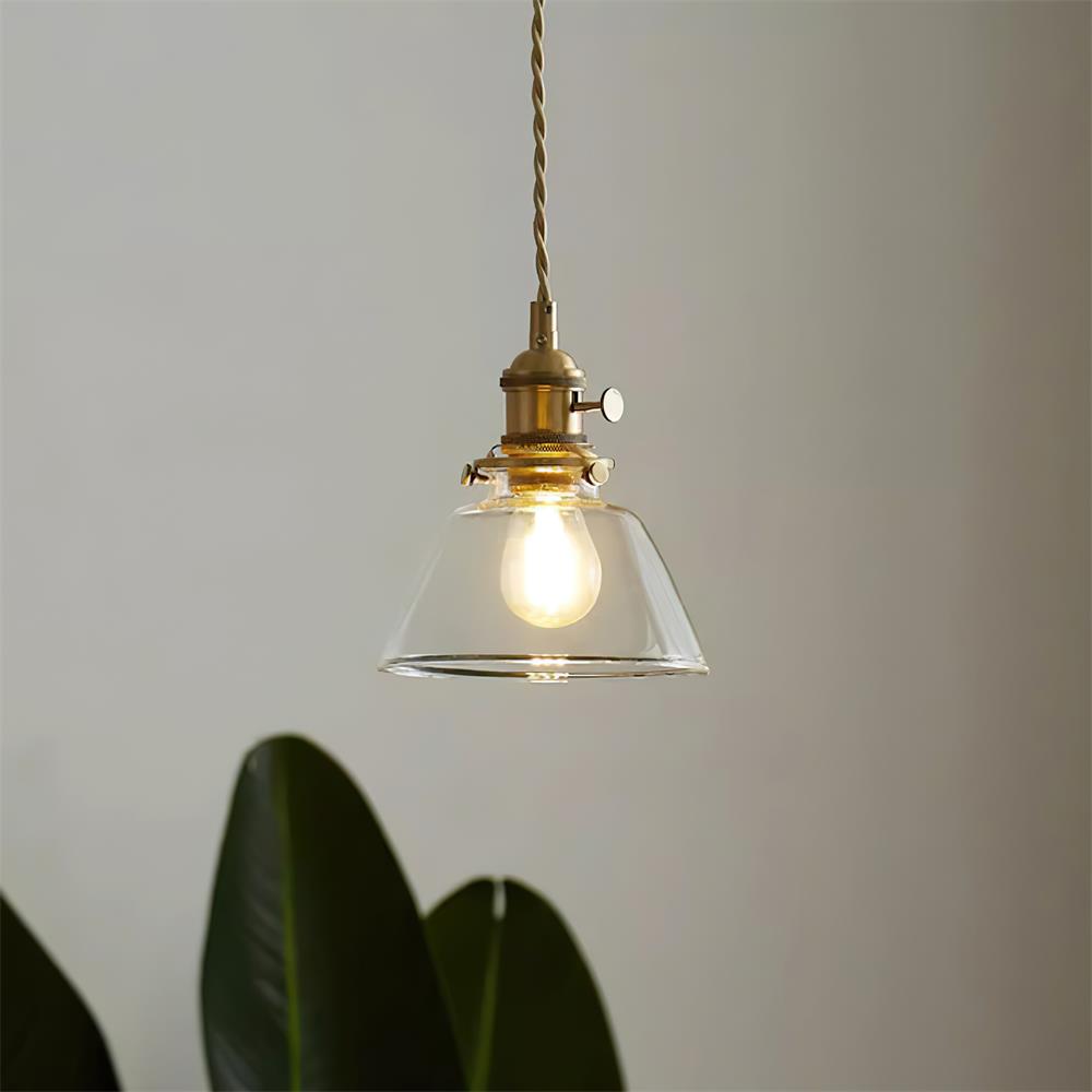 Glint Clear Glass Pendant Light