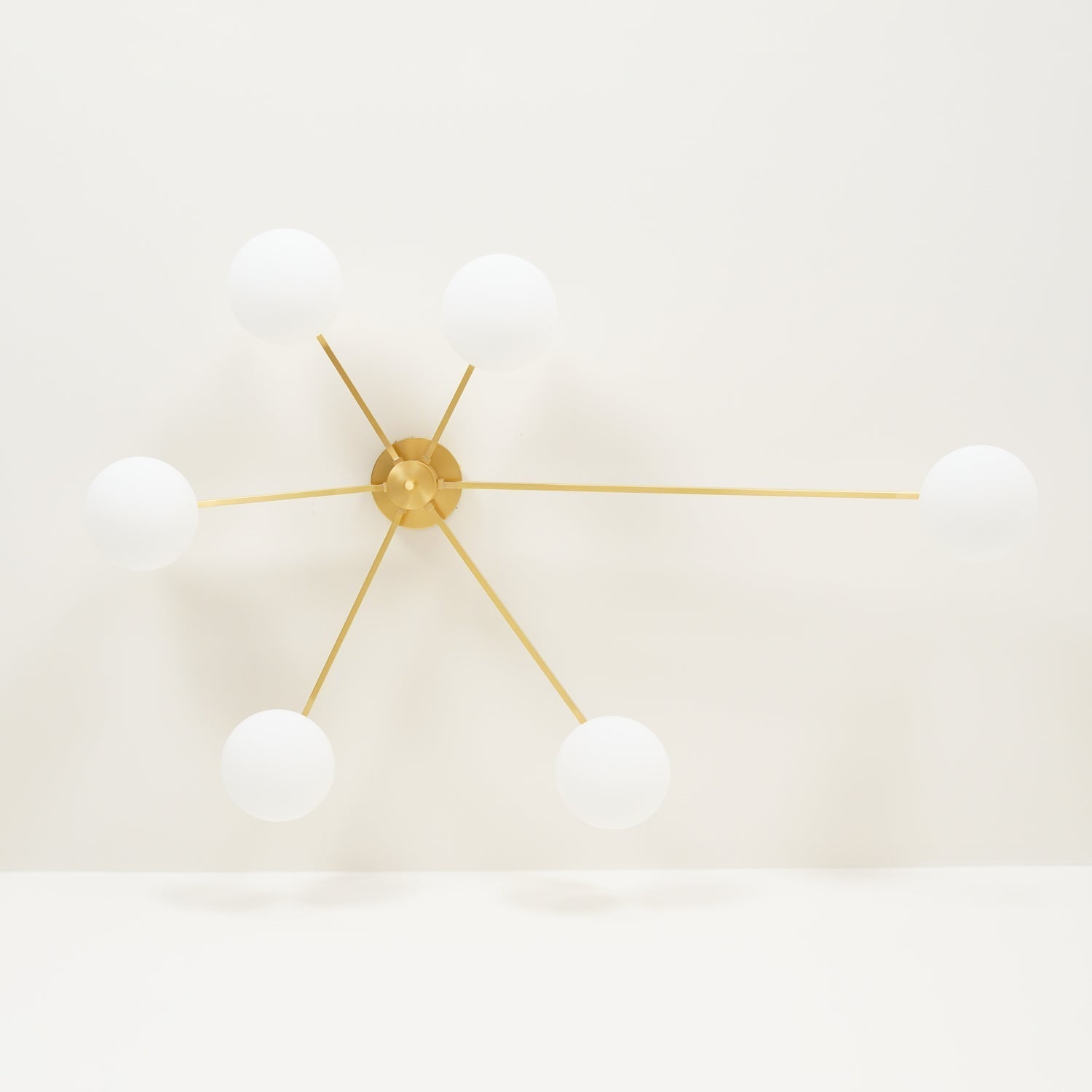 Valentina Modern Glass Black Ceiling Light - Letslighting