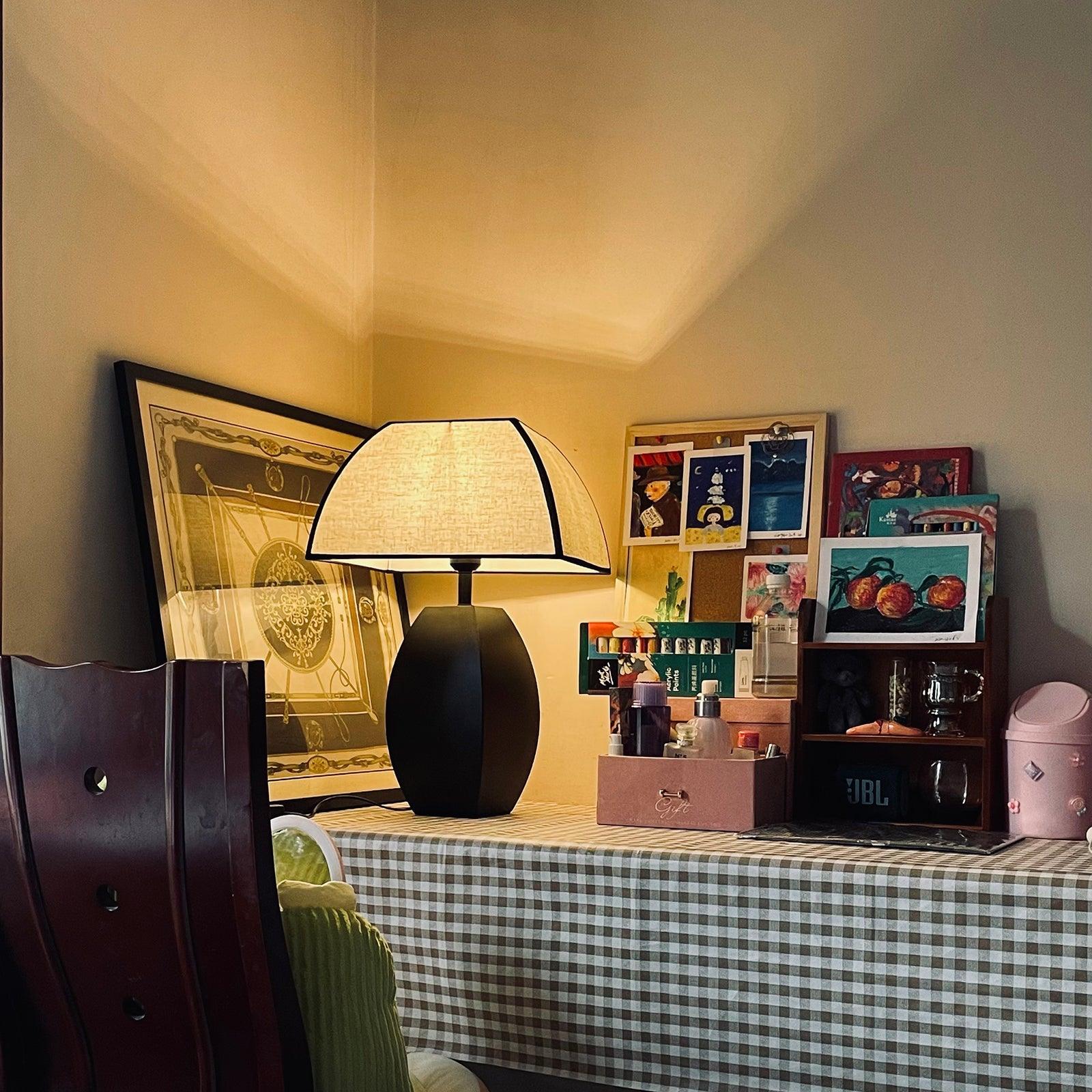 Joanna Minimalist Fabric Table Lamp - Letslighting