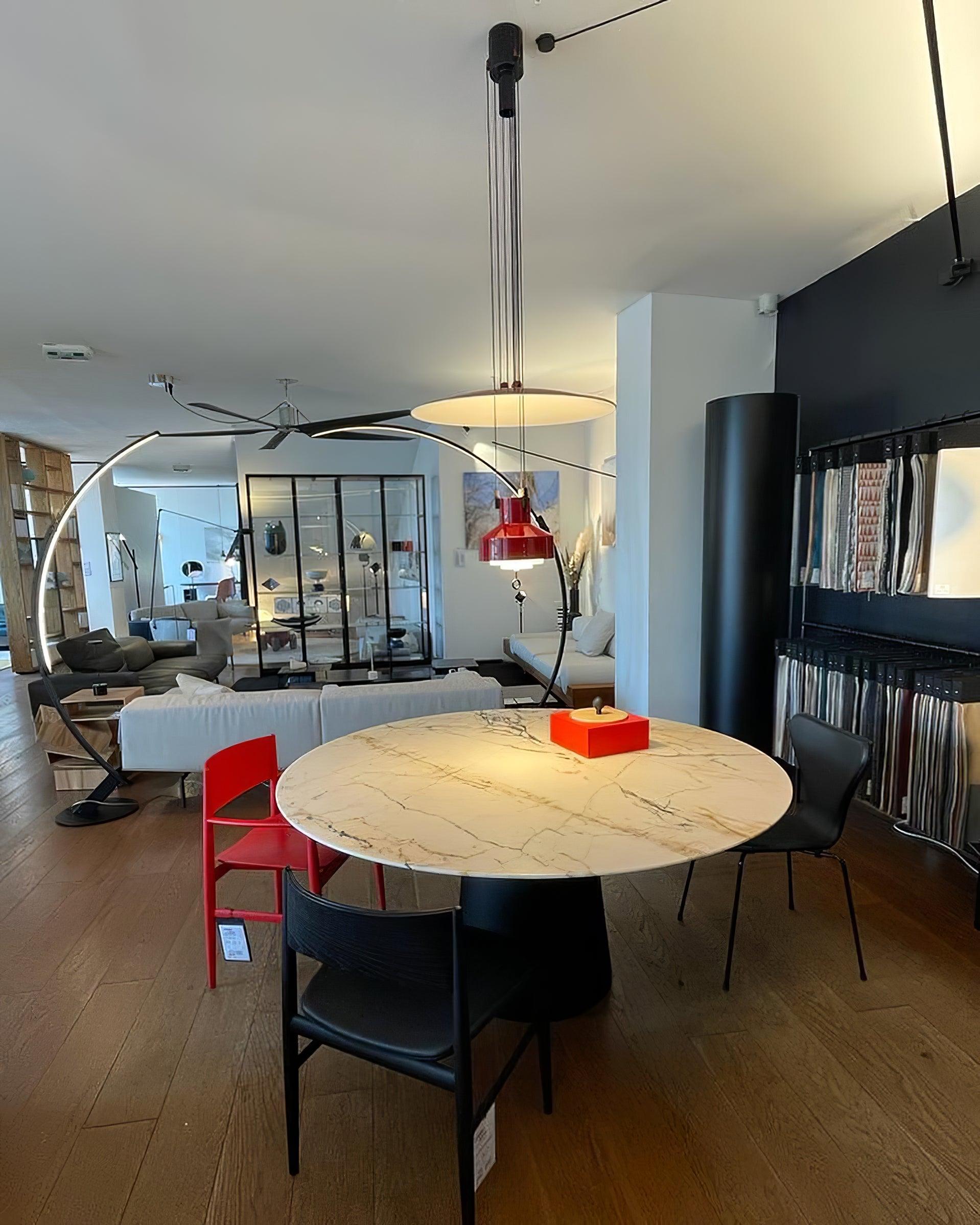 Jeka Pendant Lamp Modern Adjustable Disc - Letslighting