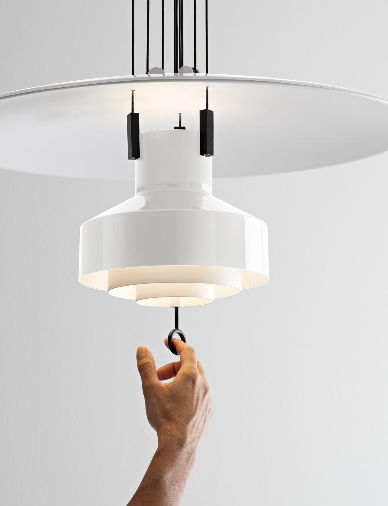 Jeka Pendant Lamp Modern Adjustable Disc - Letslighting
