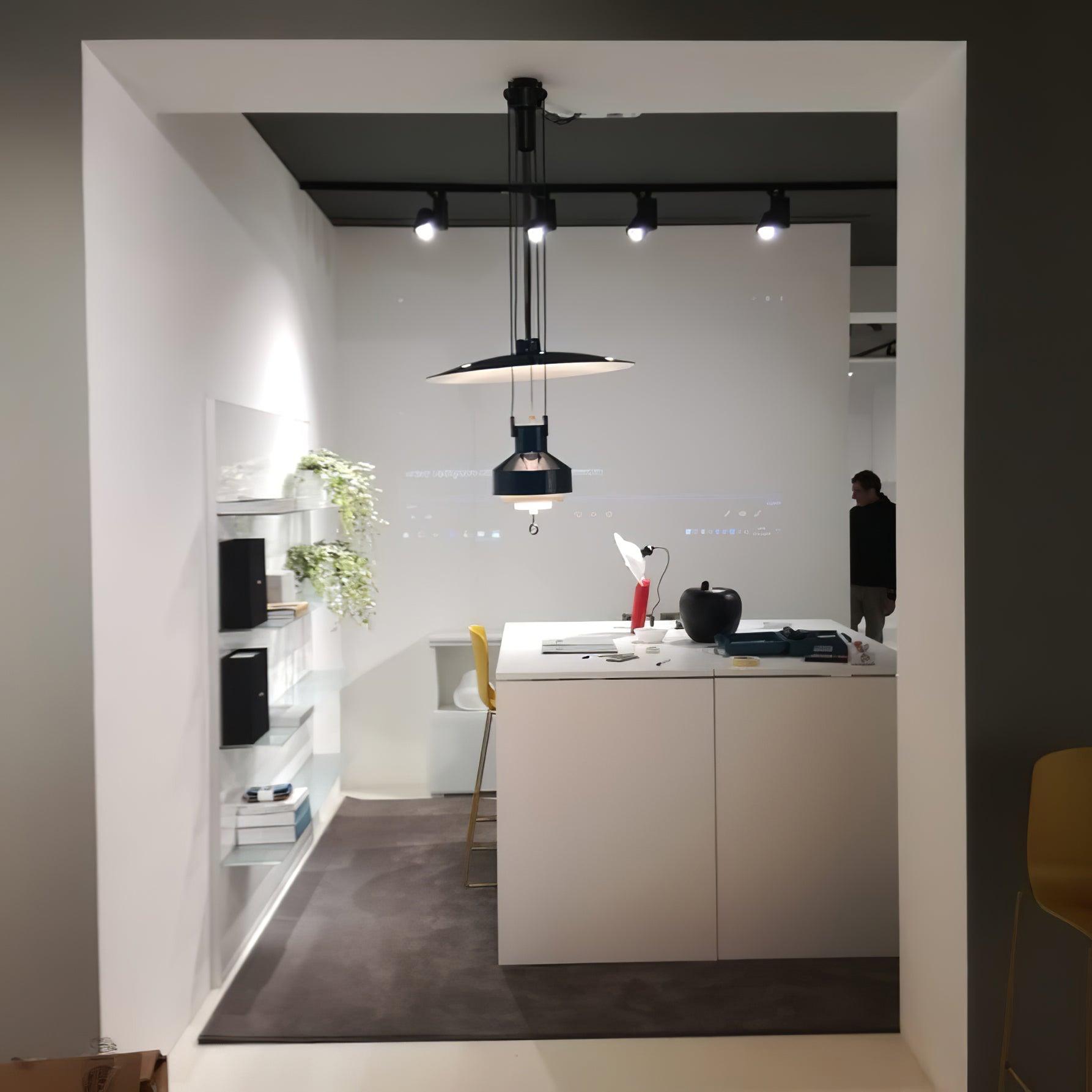 Jeka Pendant Lamp Modern Adjustable Disc - Letslighting