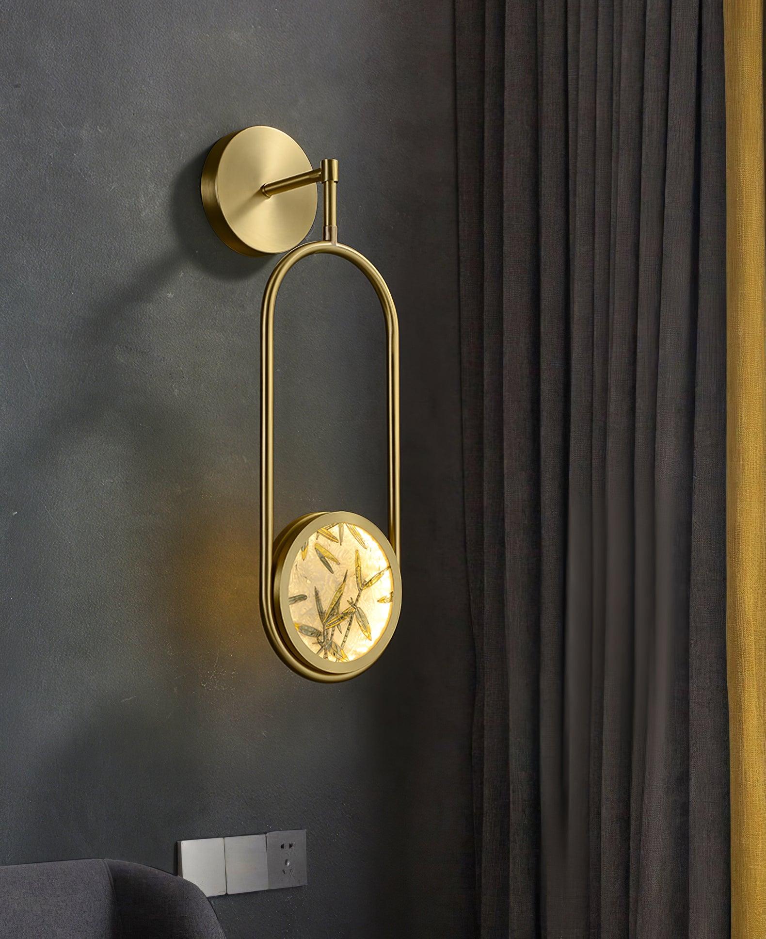 Liora Luxe Brass Wall Light - Letslighting