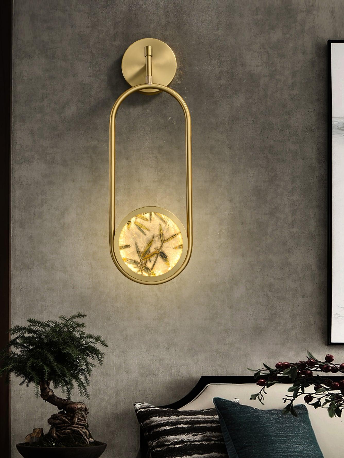 Liora Luxe Brass Wall Light - Letslighting