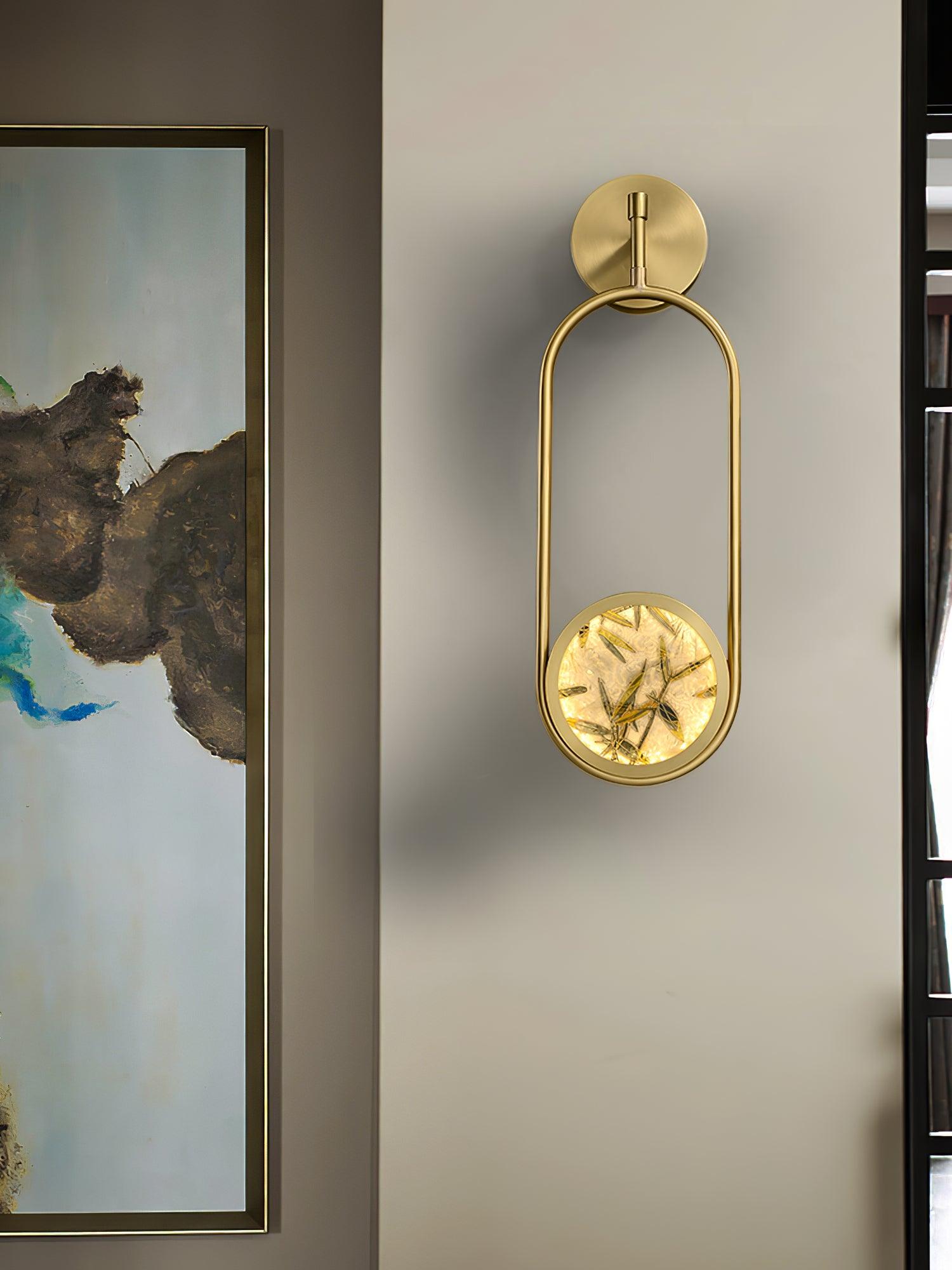 Liora Luxe Brass Wall Light - Letslighting