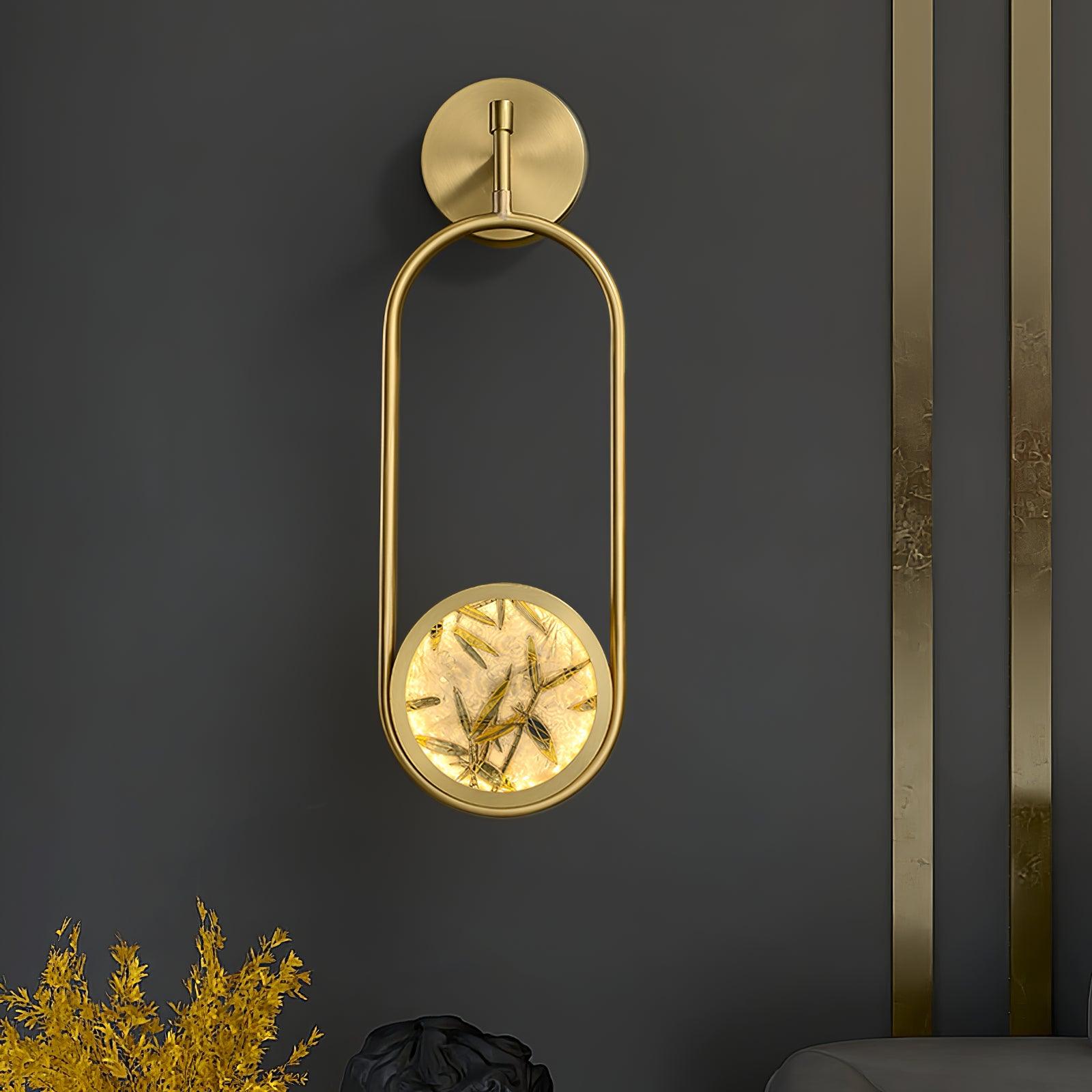 Liora Luxe Brass Wall Light - Letslighting