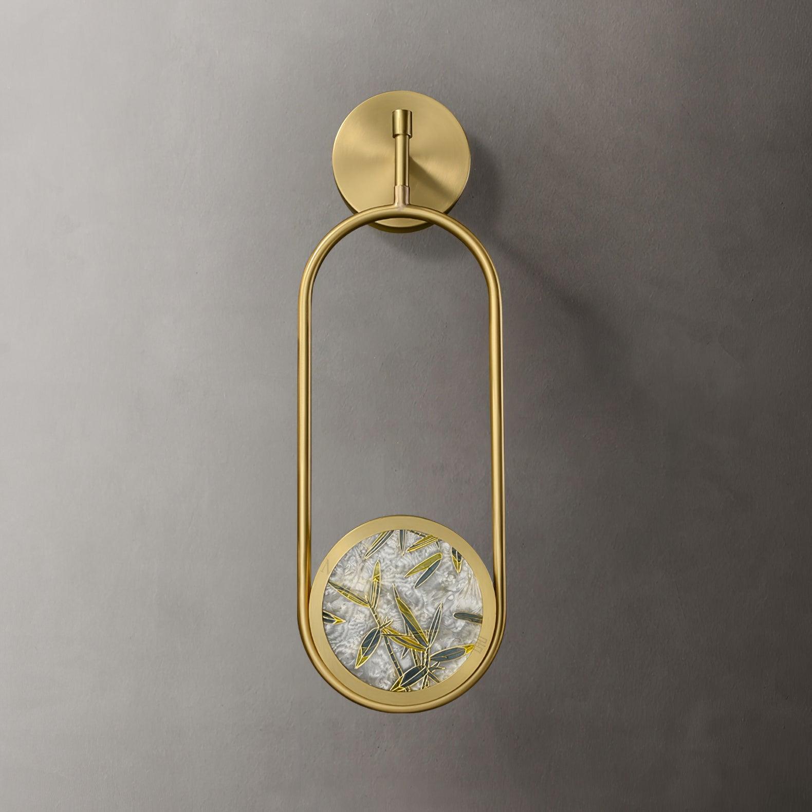 Liora Luxe Brass Wall Light - Letslighting
