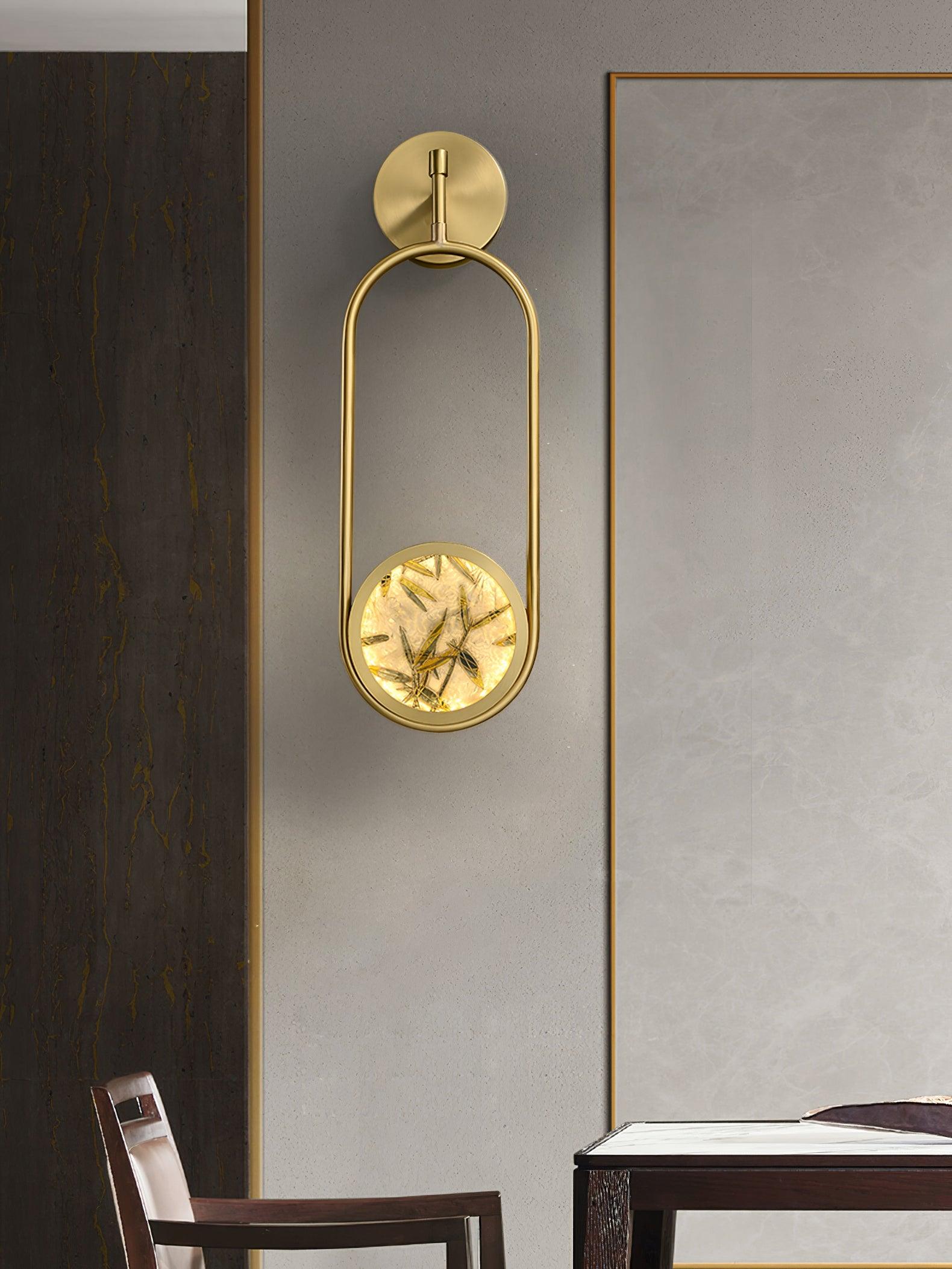 Liora Luxe Brass Wall Light - Letslighting