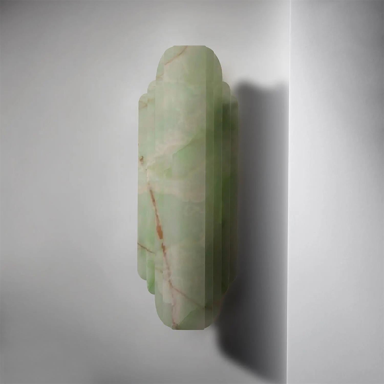 Eurcara Modern Minimalist Natural Marble Wall Lamp - Letslighting