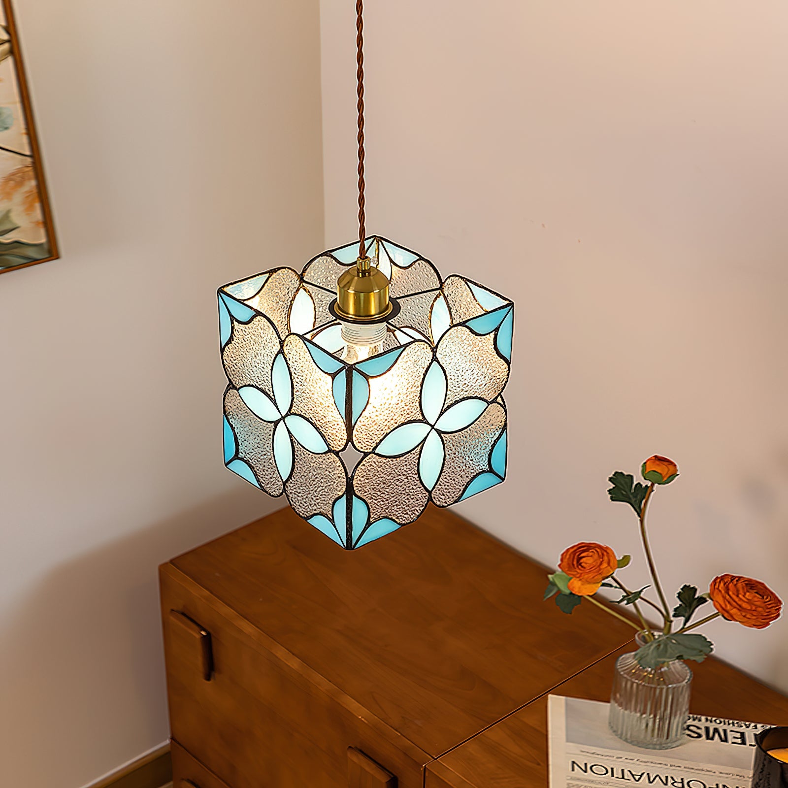 Glyna Tiffany Pendant Light - Letslighting