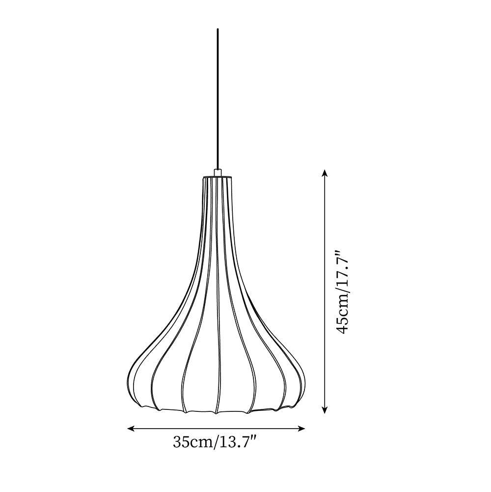 Serica teardop Pendant Lamp - Letslighting