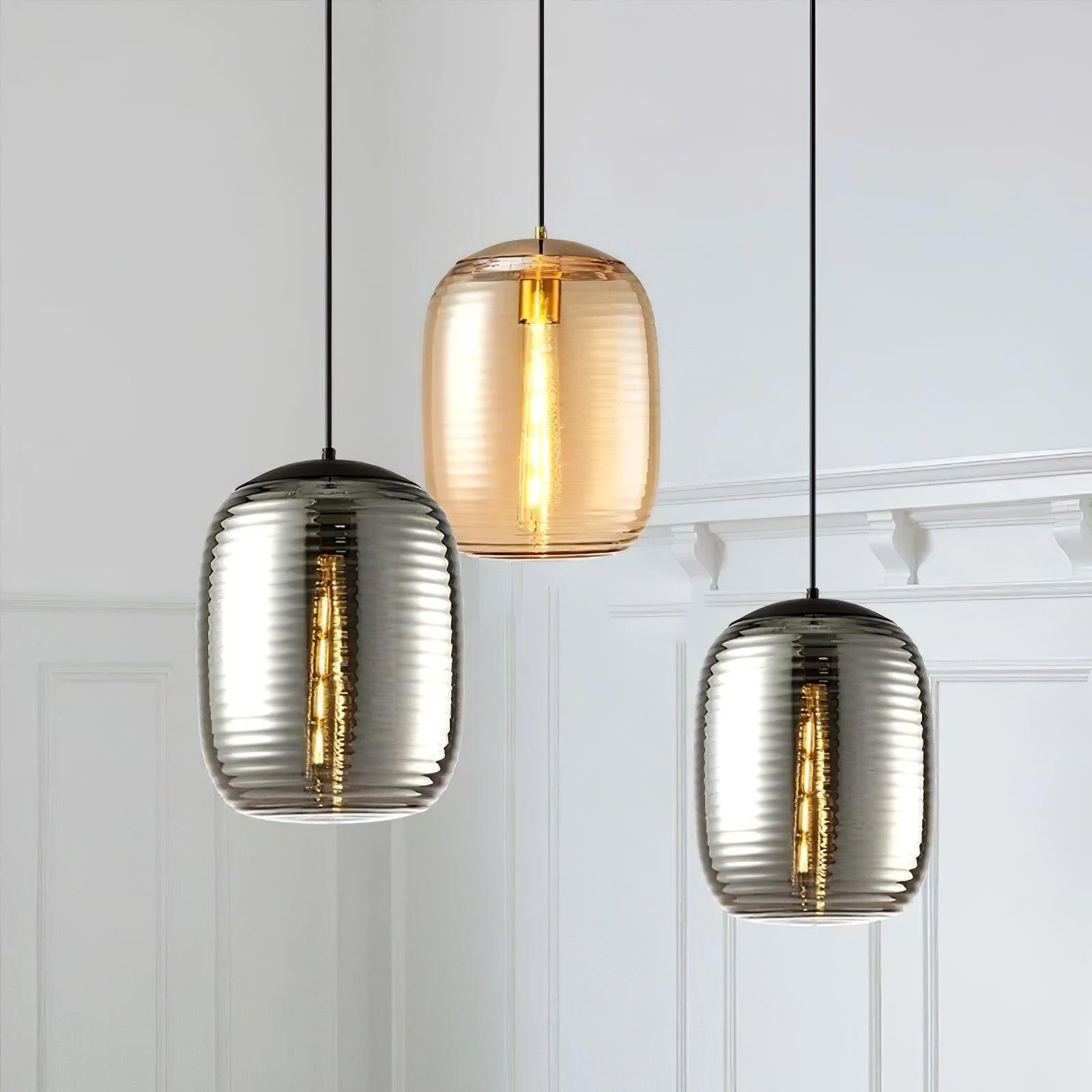 Zetheor  Glass Pendant Light