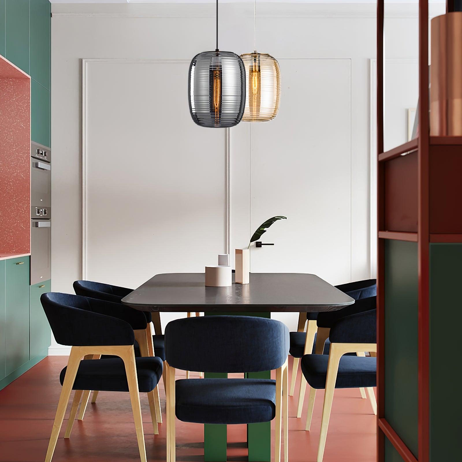 Zetheor  Glass Pendant Light