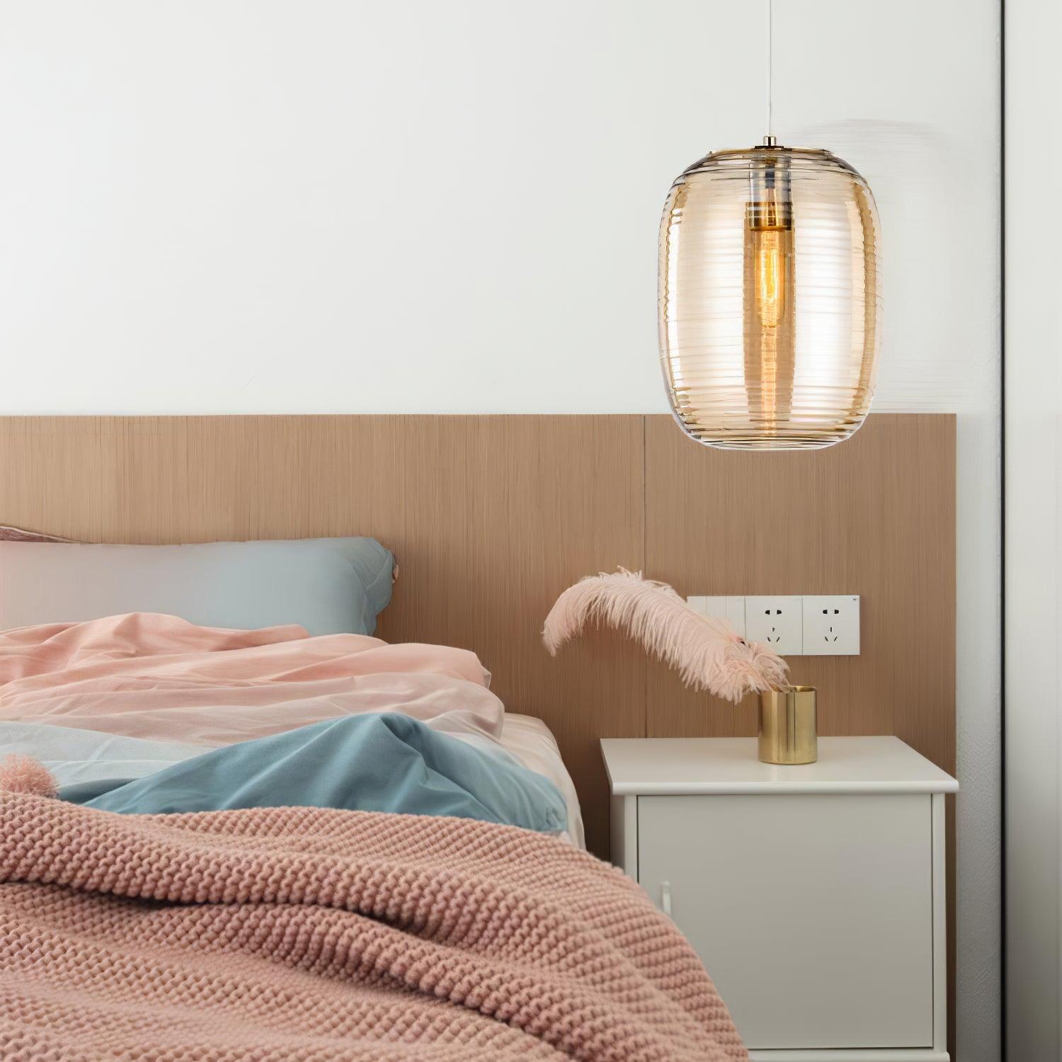 Zetheor  Glass Pendant Light