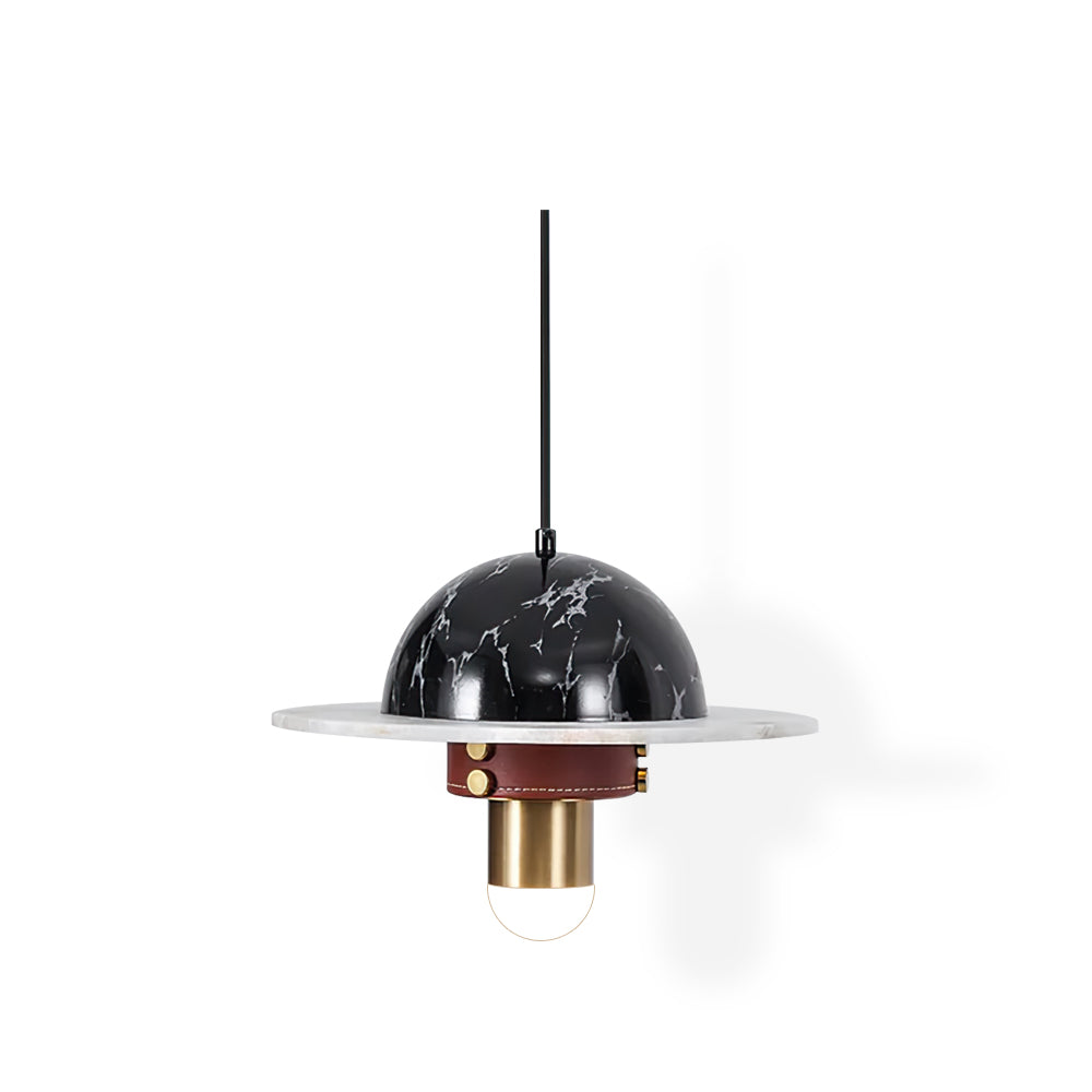 Jutta Pendant Lamp Marble Leather Fusion - Letslighting