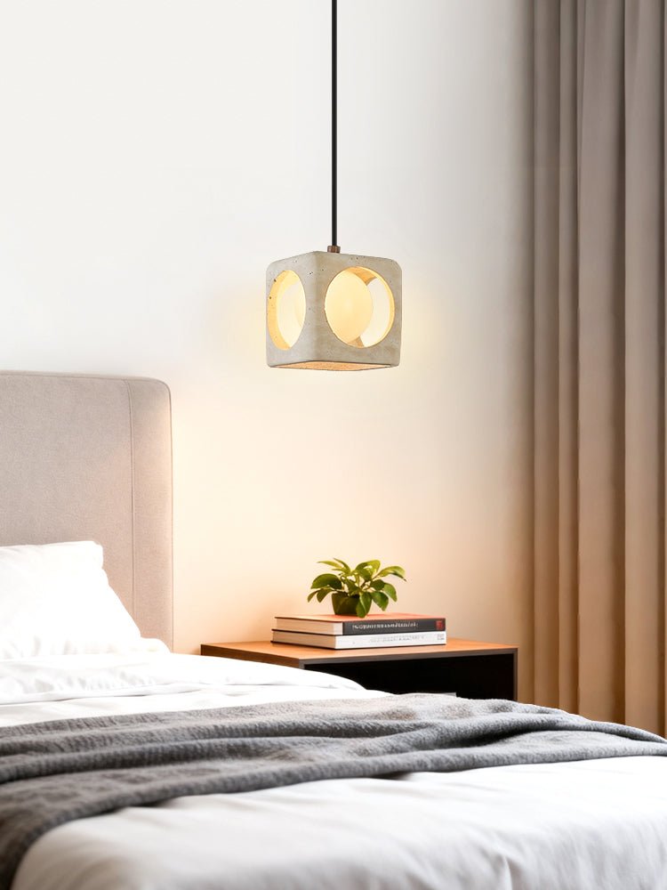 Kaelis Modern Travertine Pendant Light