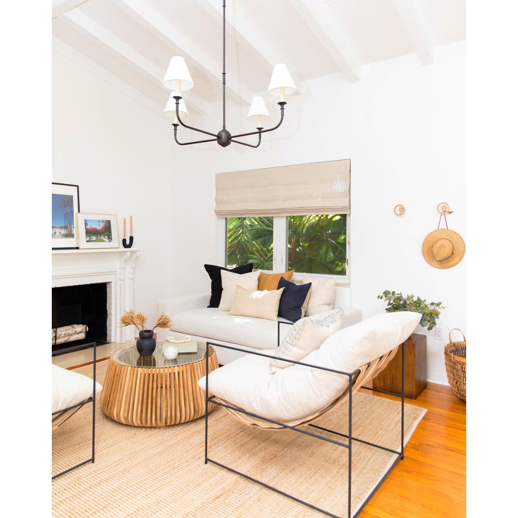 Arthaila Vintage Industrial Grande Fabric Chandelier - Letslighting