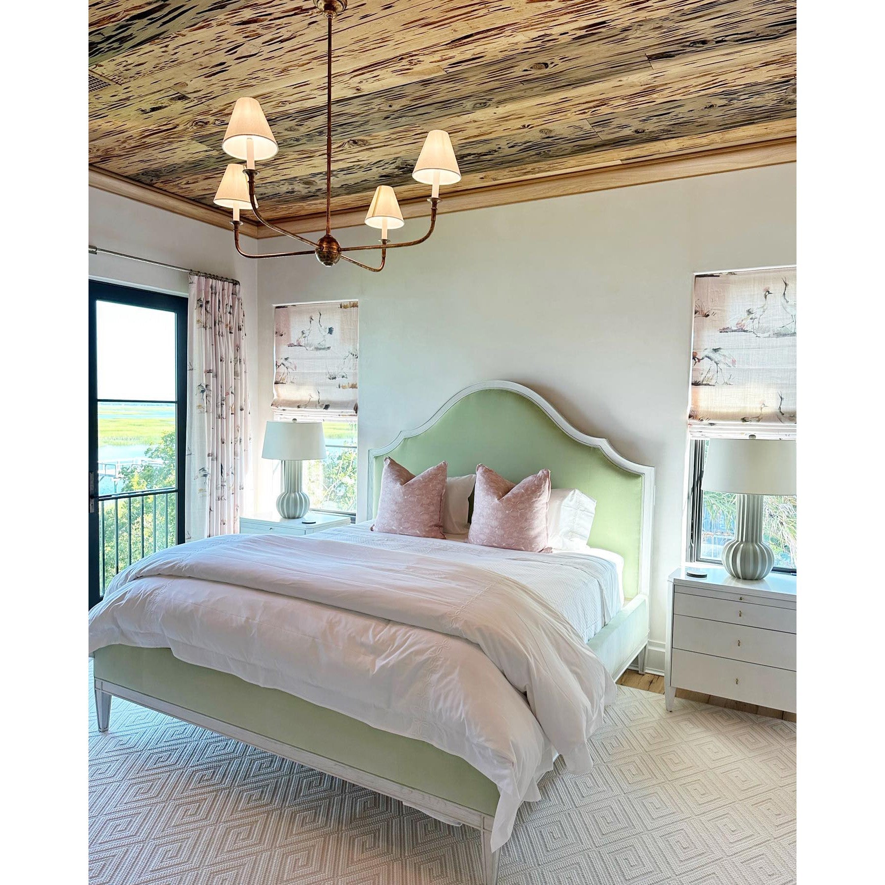 Arthaila Vintage Industrial Grande Fabric Chandelier - Letslighting