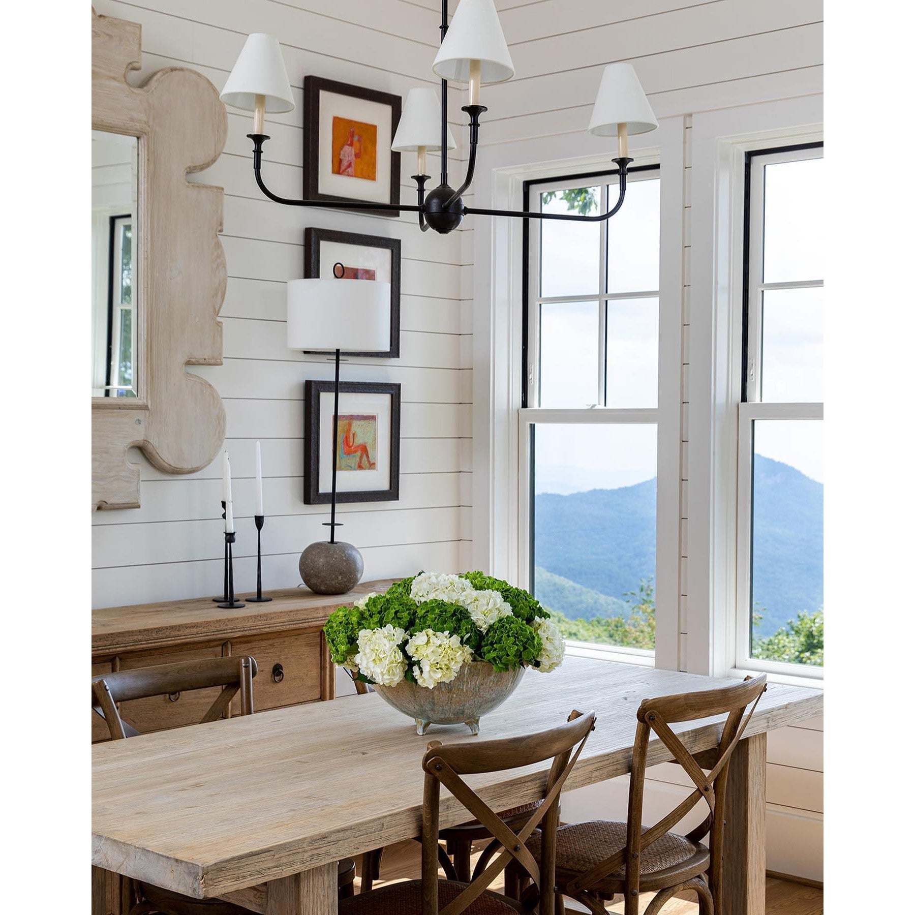 Arthaila Vintage Industrial Grande Fabric Chandelier - Letslighting