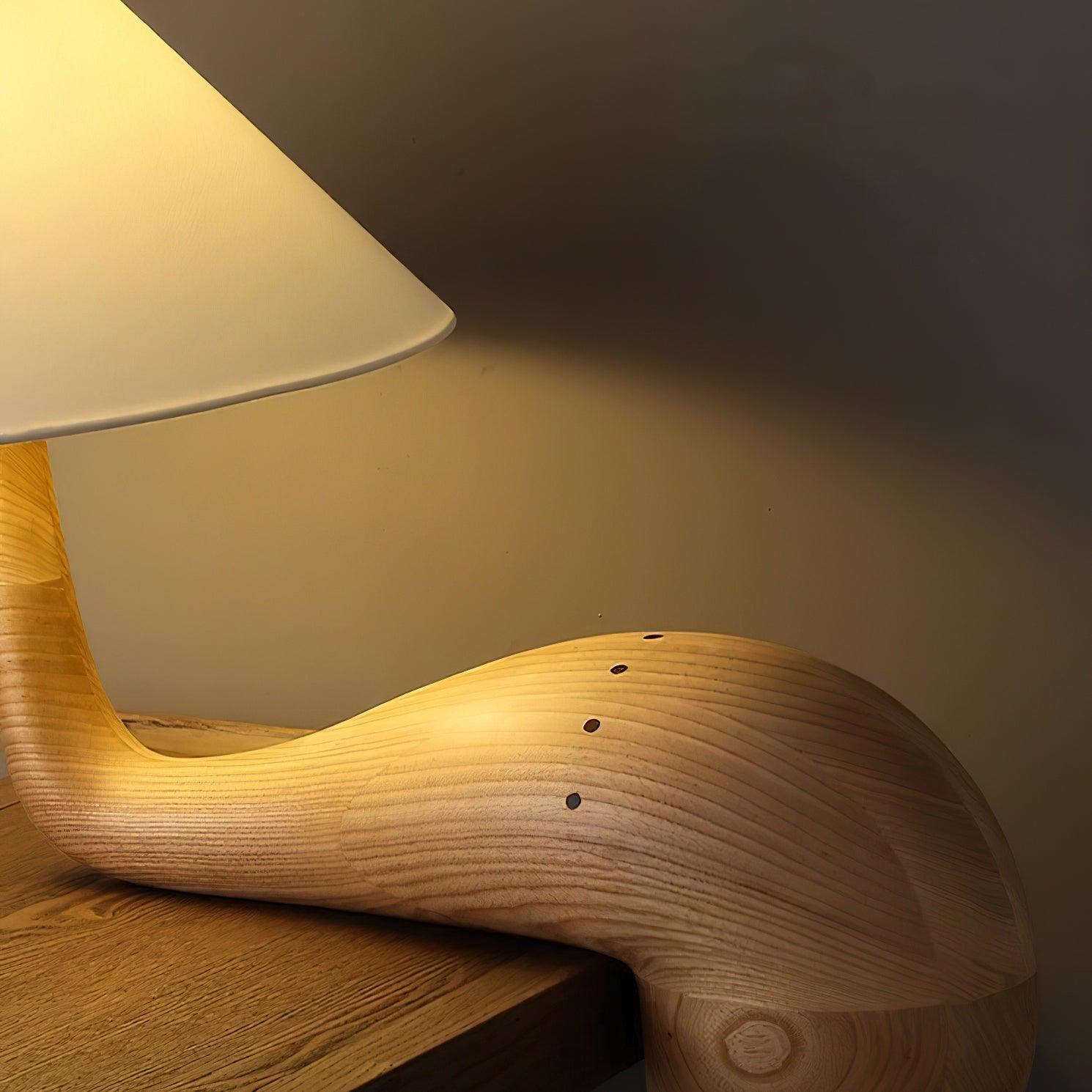 Solisise Wood Artistic Table Lamp - Letslighting