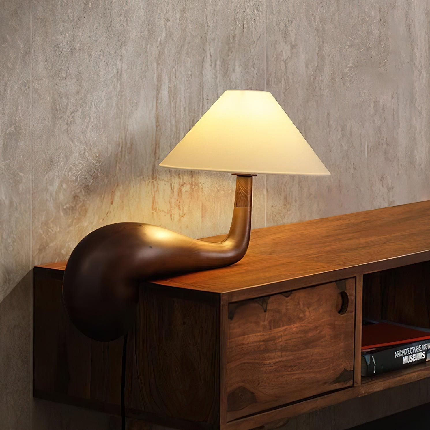 Solisise Wood Artistic Table Lamp - Letslighting
