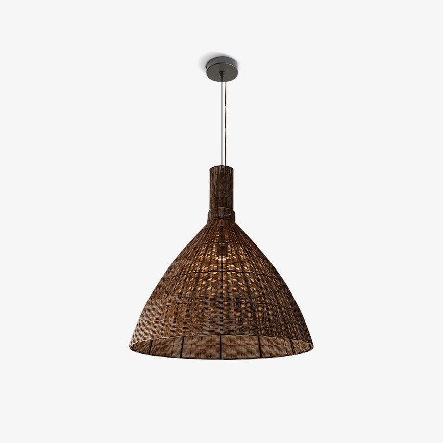 Nytheos Art Natural Rattan Pendant Light - Letslighting