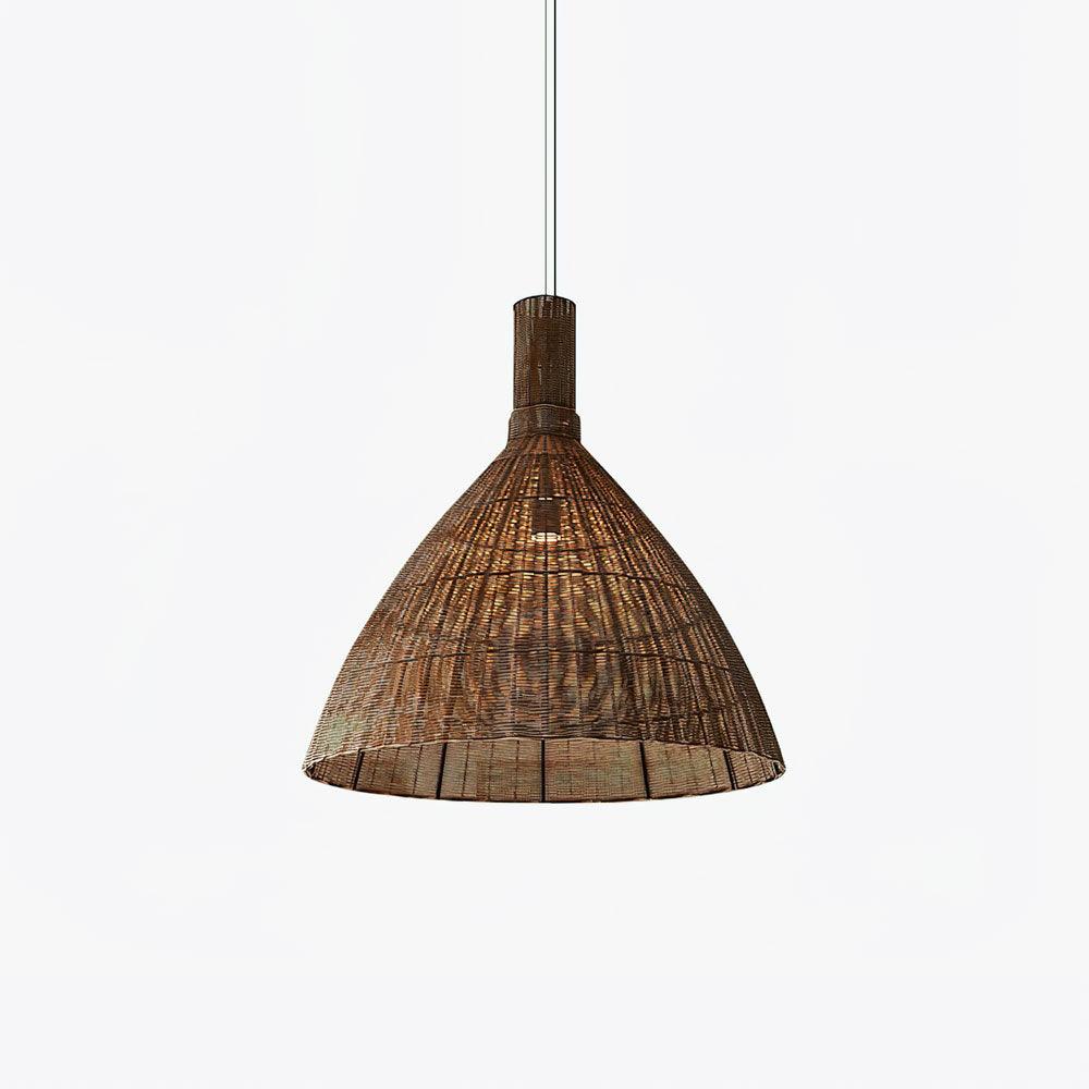 Nytheos Art Natural Rattan Pendant Light - Letslighting