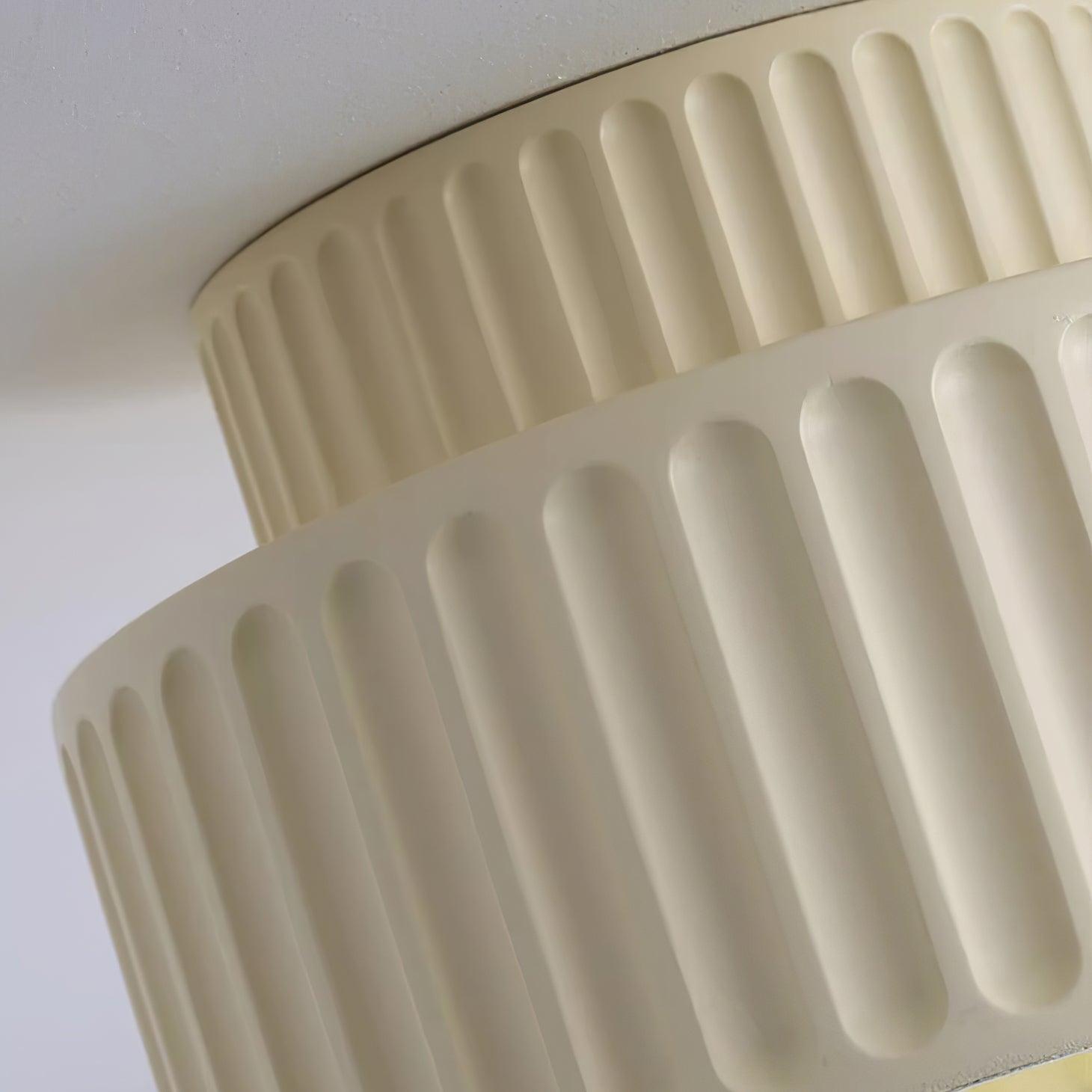 Terrena Ribbed Ceiling Light - Letslighting